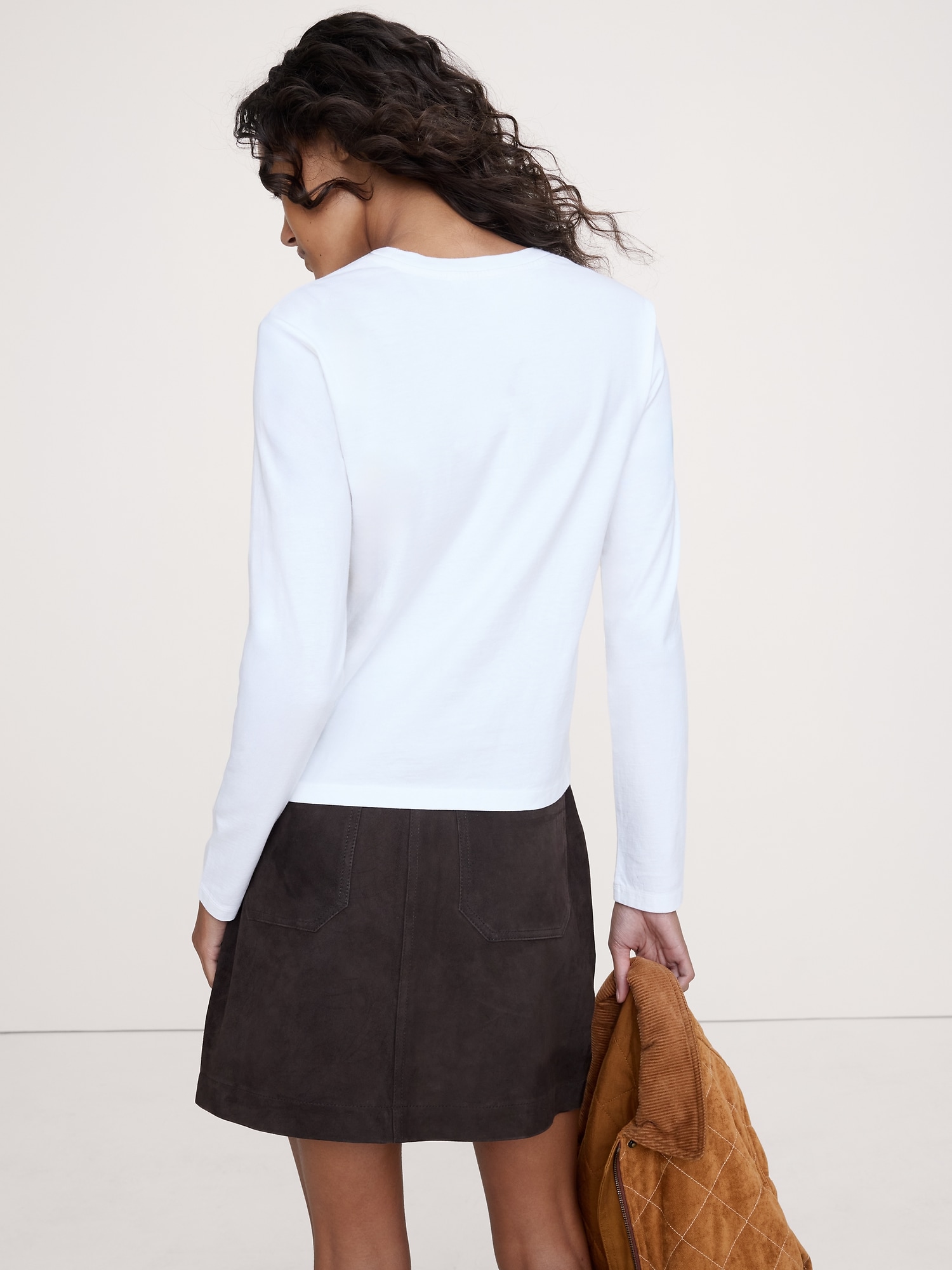 L'image numéro 2 présente T-shirt rétro à manches longues en coton