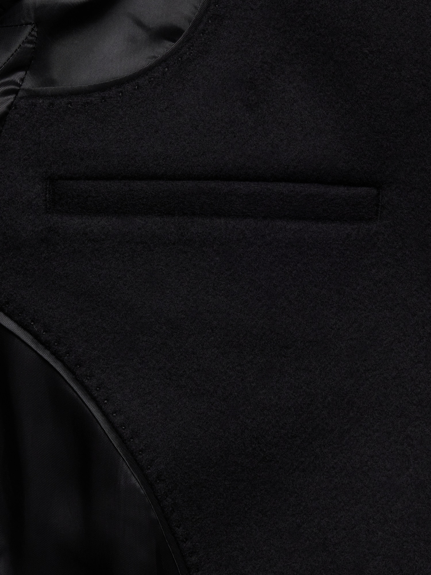 Image number 7 showing, Italian Wool-Cashmere Wrap Coat