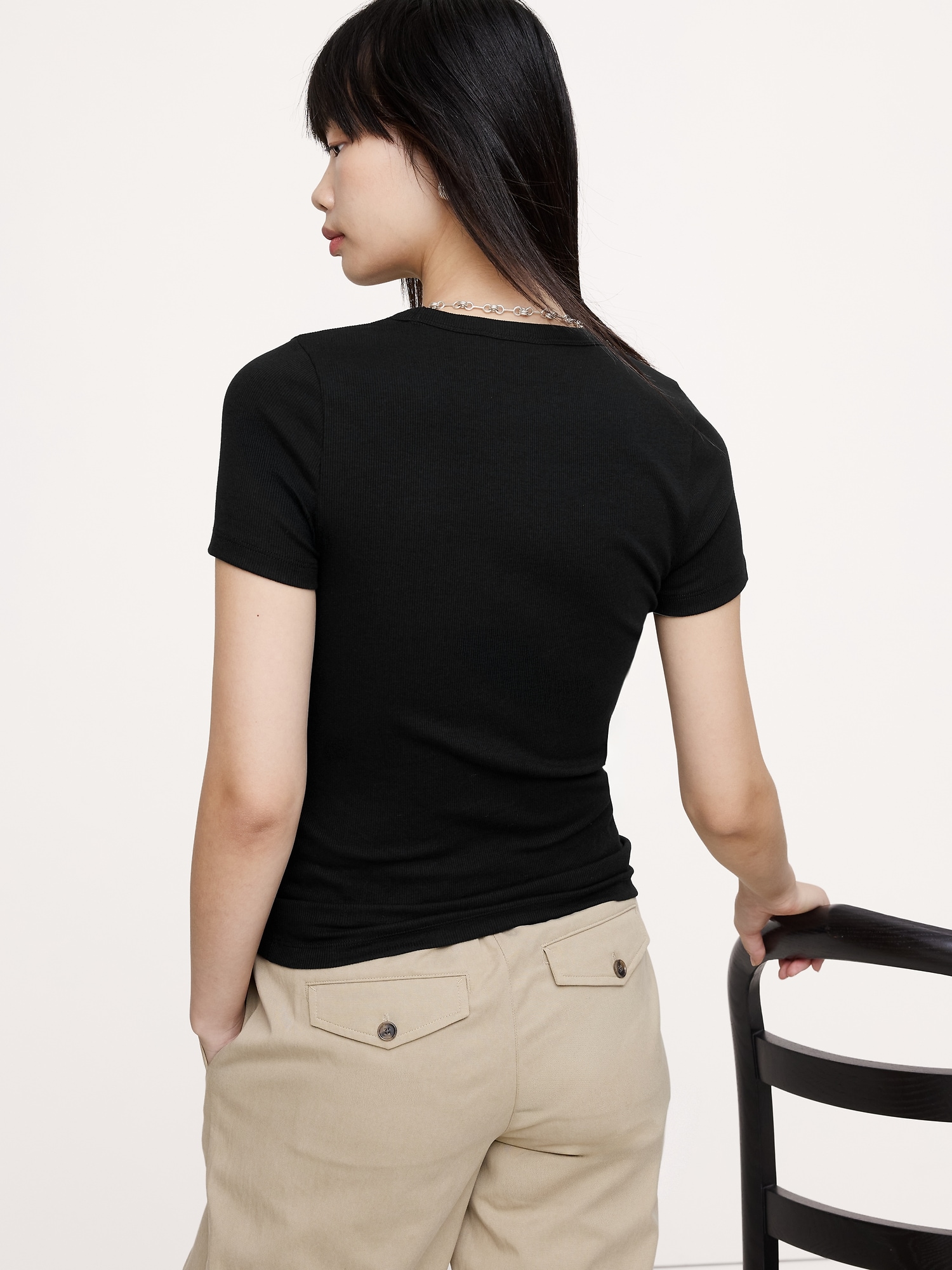 Image number 5 showing, Ribbed Baby T-Shirt