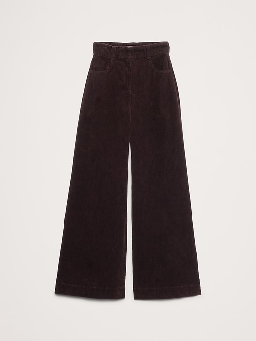 パンツ everyone wide straight corduroytrousers Ultra-High Rise Wide-Leg Corduroy Pant | Banana Republic