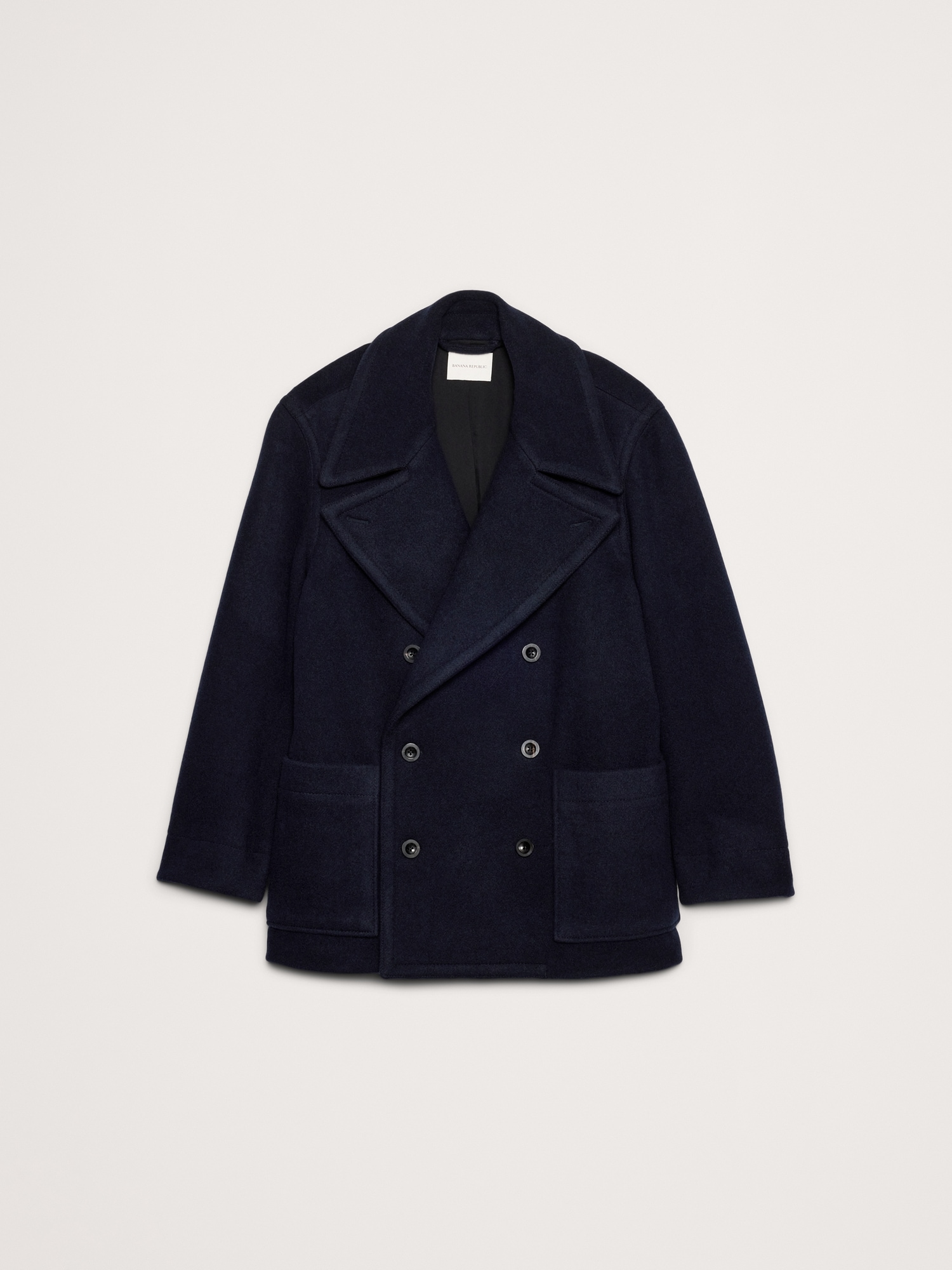 Image number 5 showing, Italian Melton Peacoat