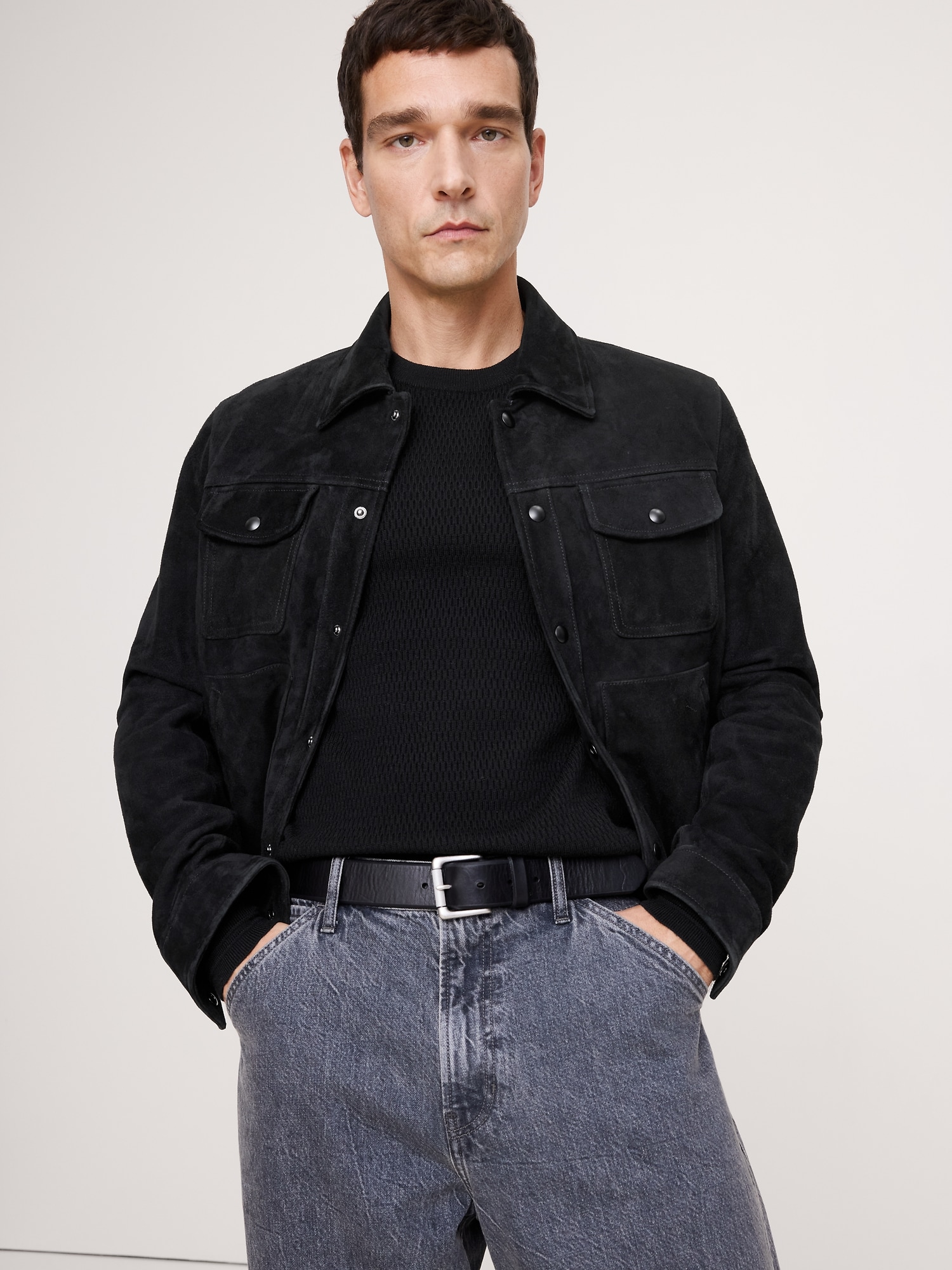 L'image numéro 2 présente Ceinture en cuir vieilli