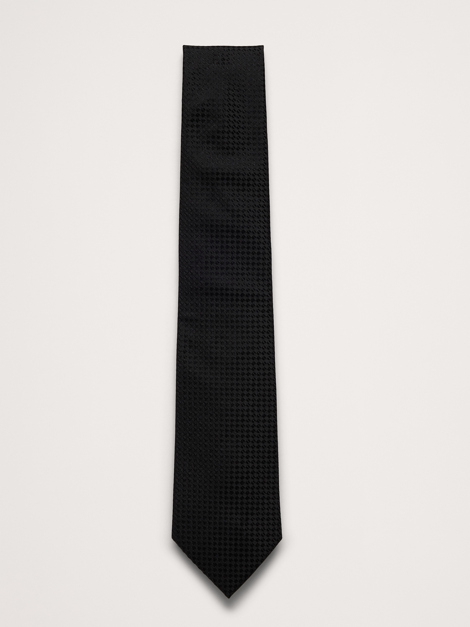 Grenadine Silk Tie - Black