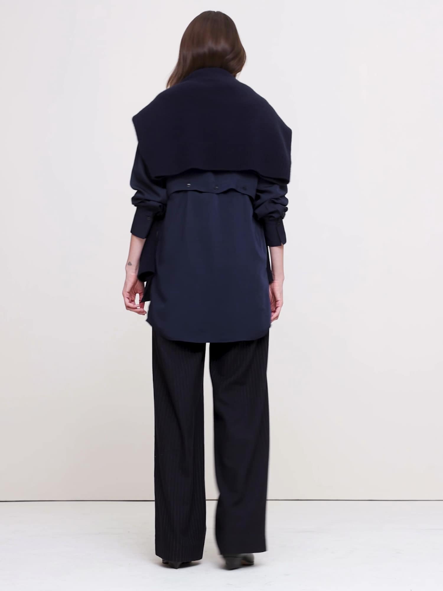 Drapey Button-Back Tunic