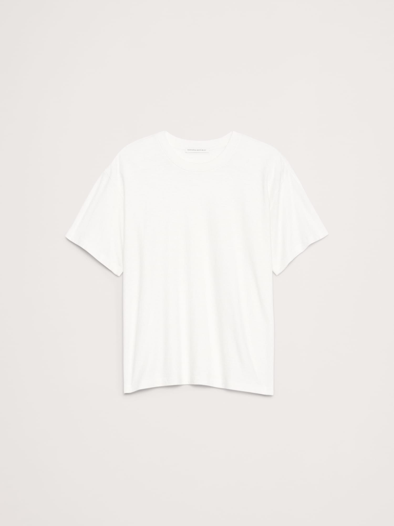 Image number 4 showing, Cotton Slub Boyfriend T-Shirt