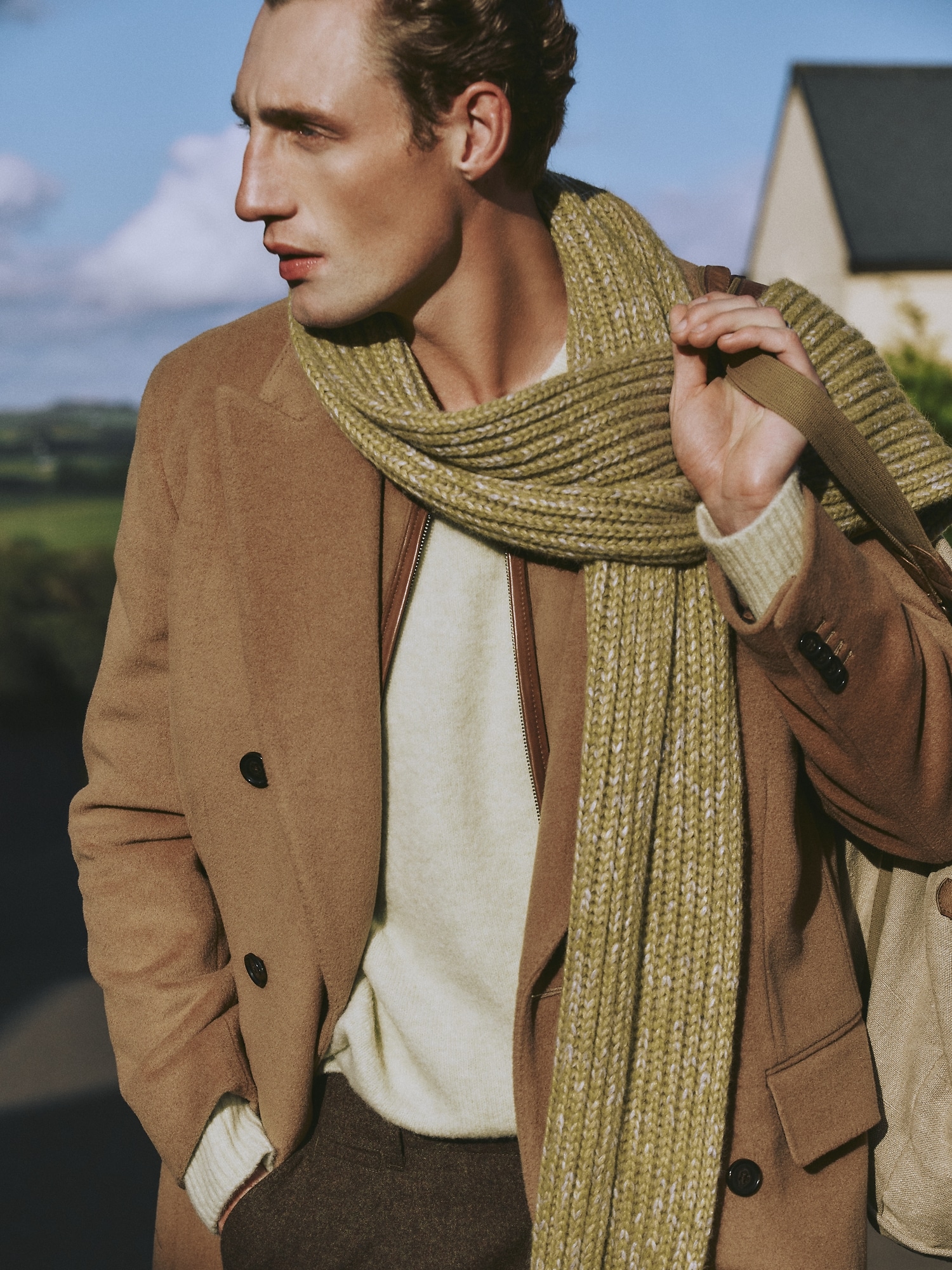 Image number 3 showing, Fuzzy Crew-Neck Sweater