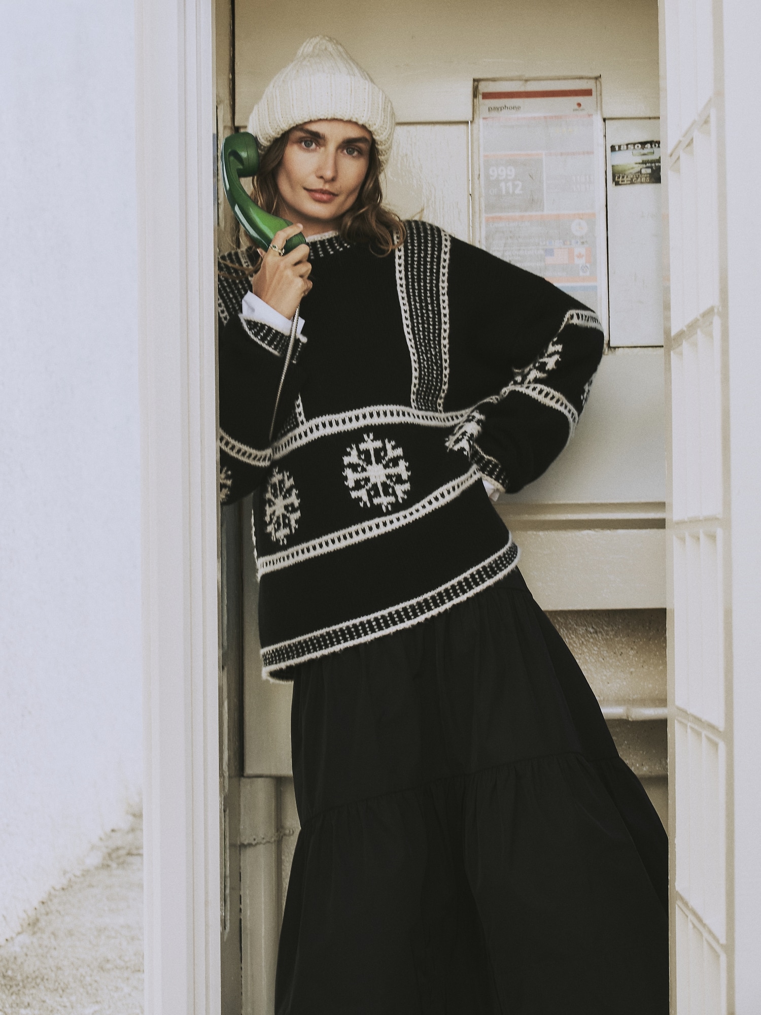 Image number 5 showing, Fair Isle Crew-Neck Sweater