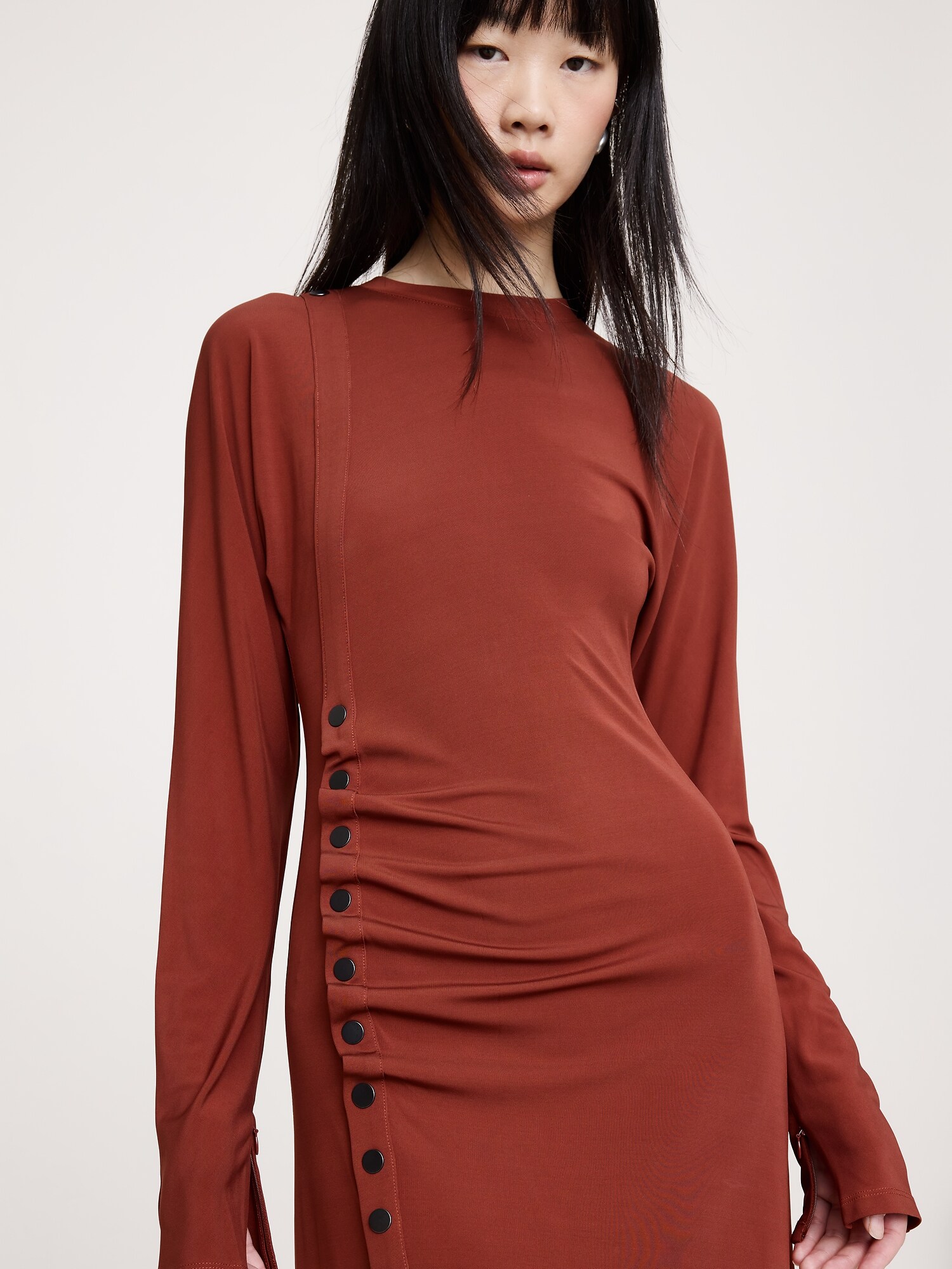 Image number 6 showing, Matte Jersey Midi Dress