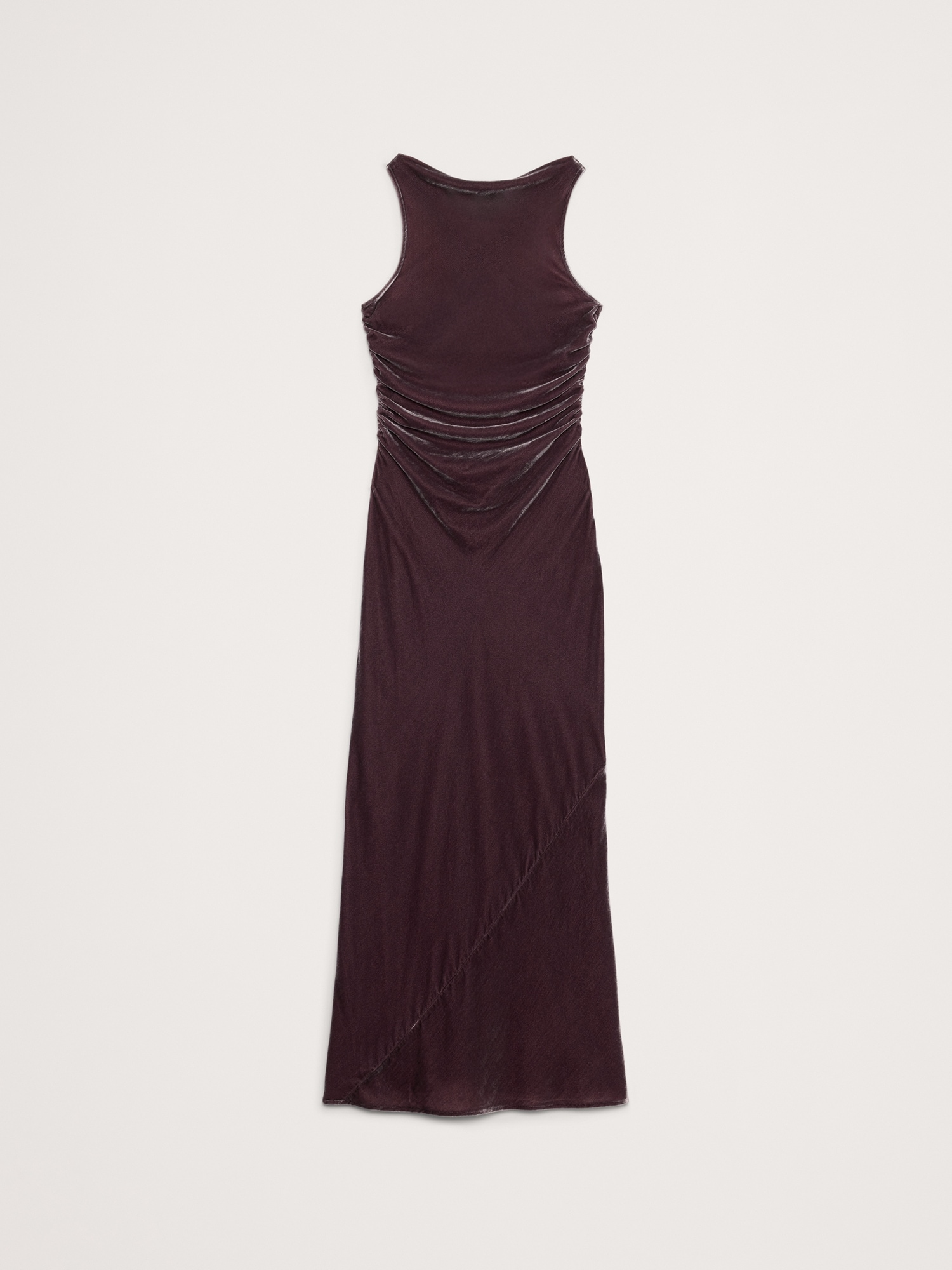 Image number 4 showing, Velvet Cowl-Neck Gown