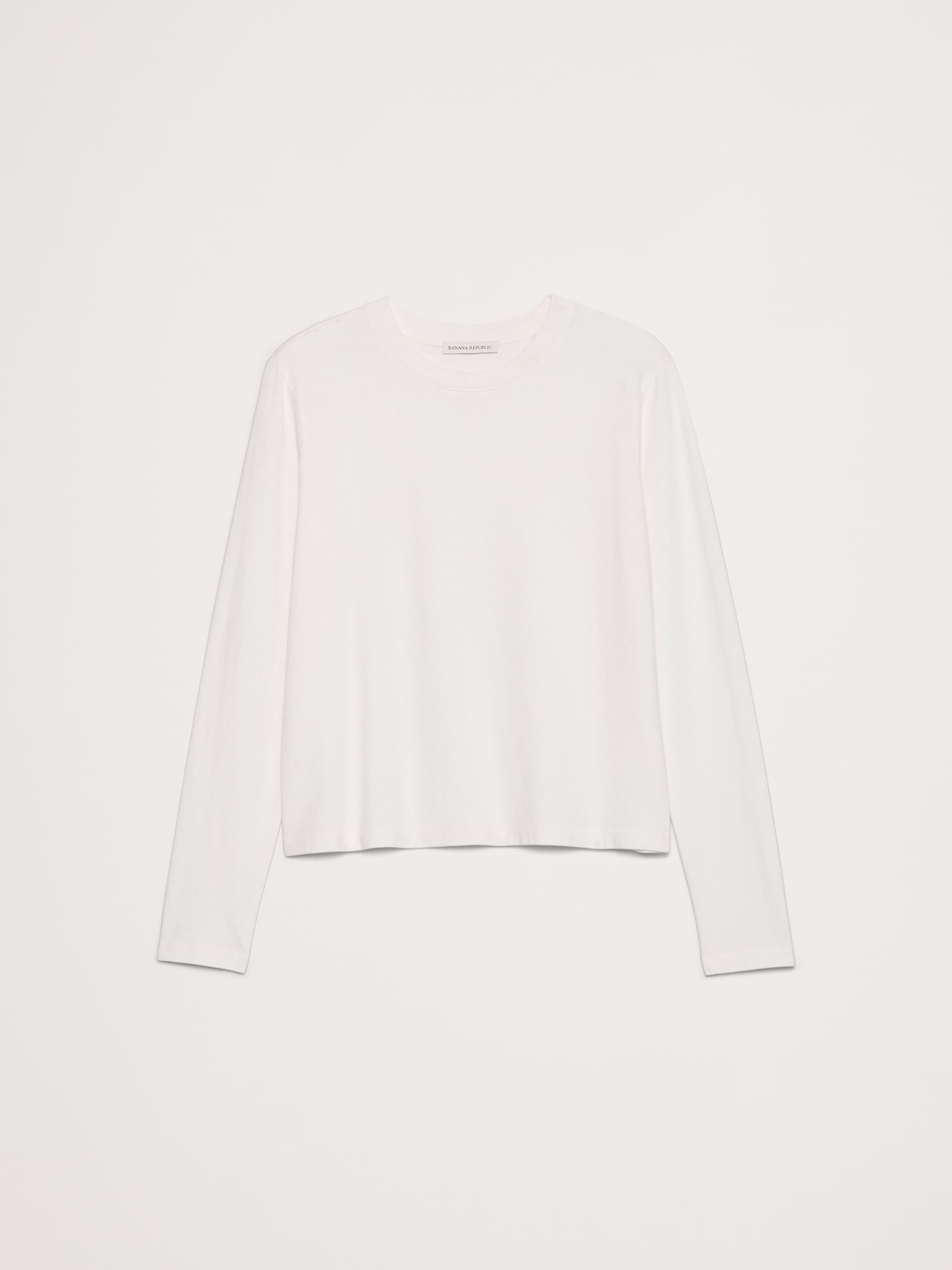 L'image numéro 4 présente T-shirt rétro à manches longues en coton