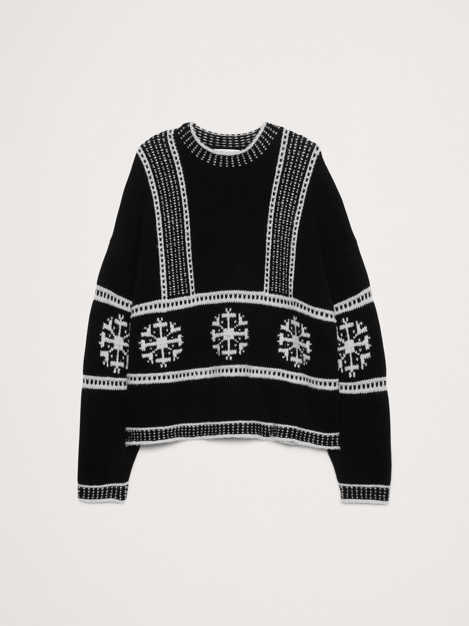 Image number 4 showing, Fair Isle Crew-Neck Sweater