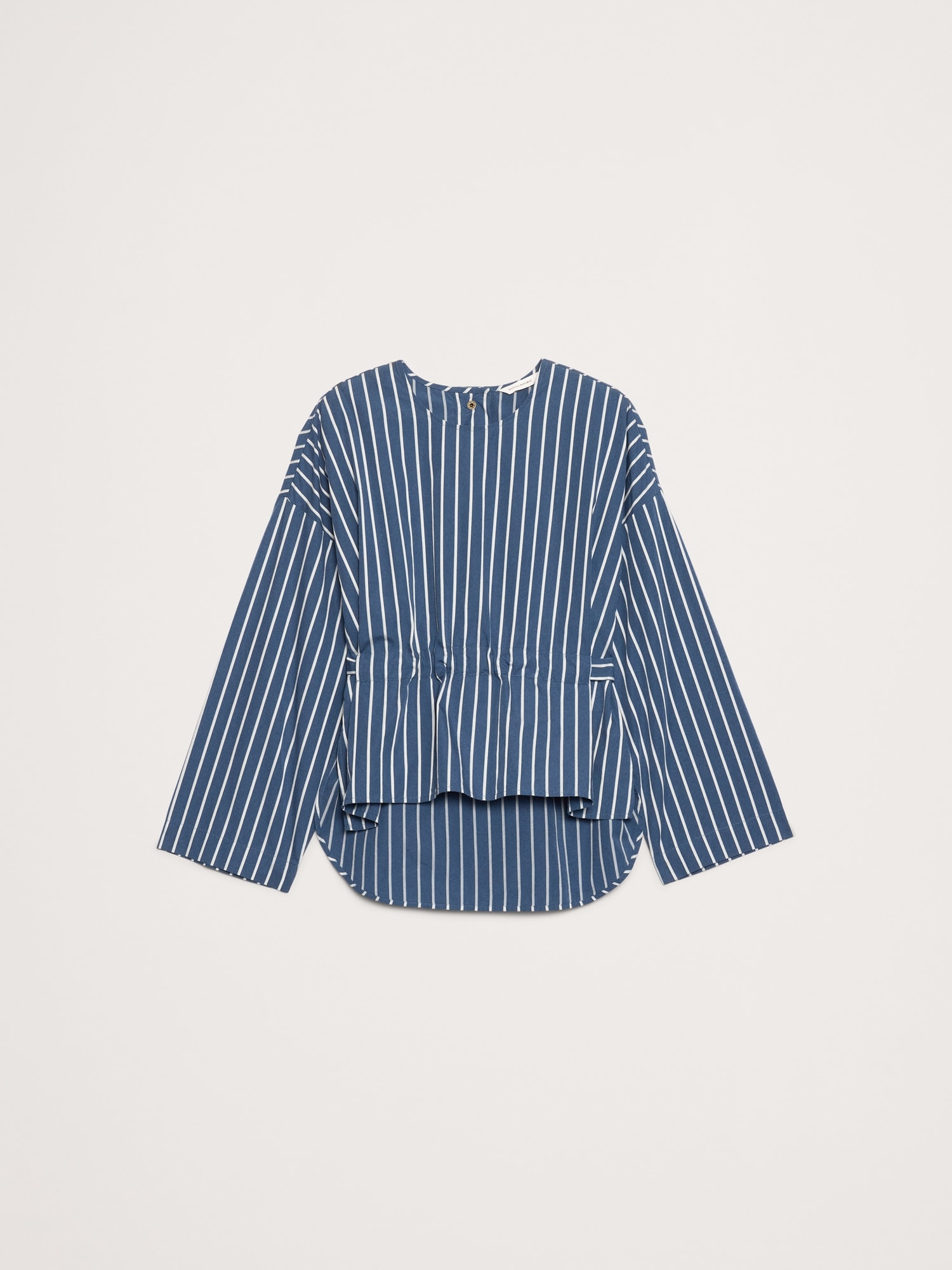 Image number 5 showing, Cotton Poplin Cinch-Waist Top