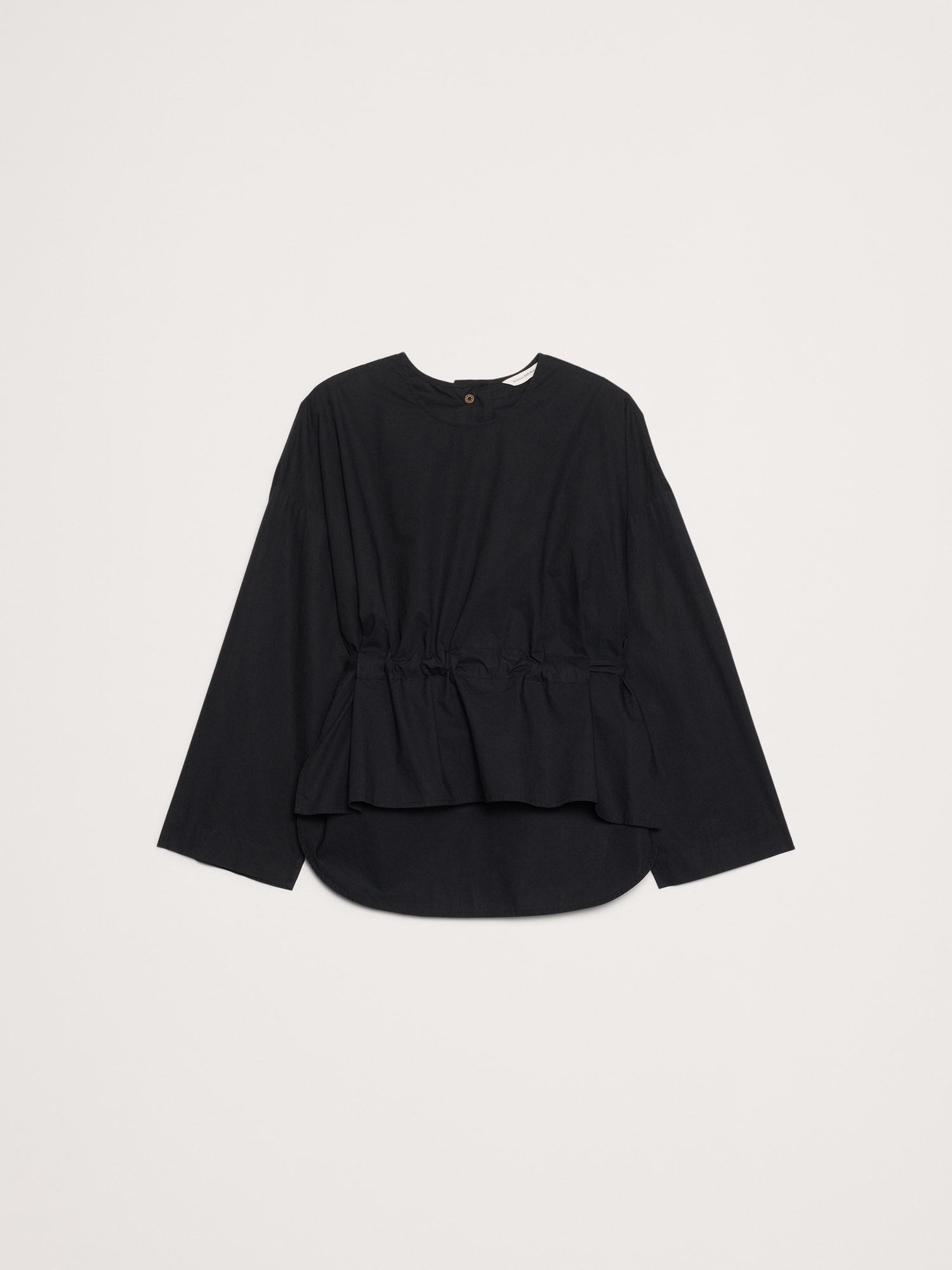 Image number 5 showing, Cotton Poplin Cinch-Waist Top