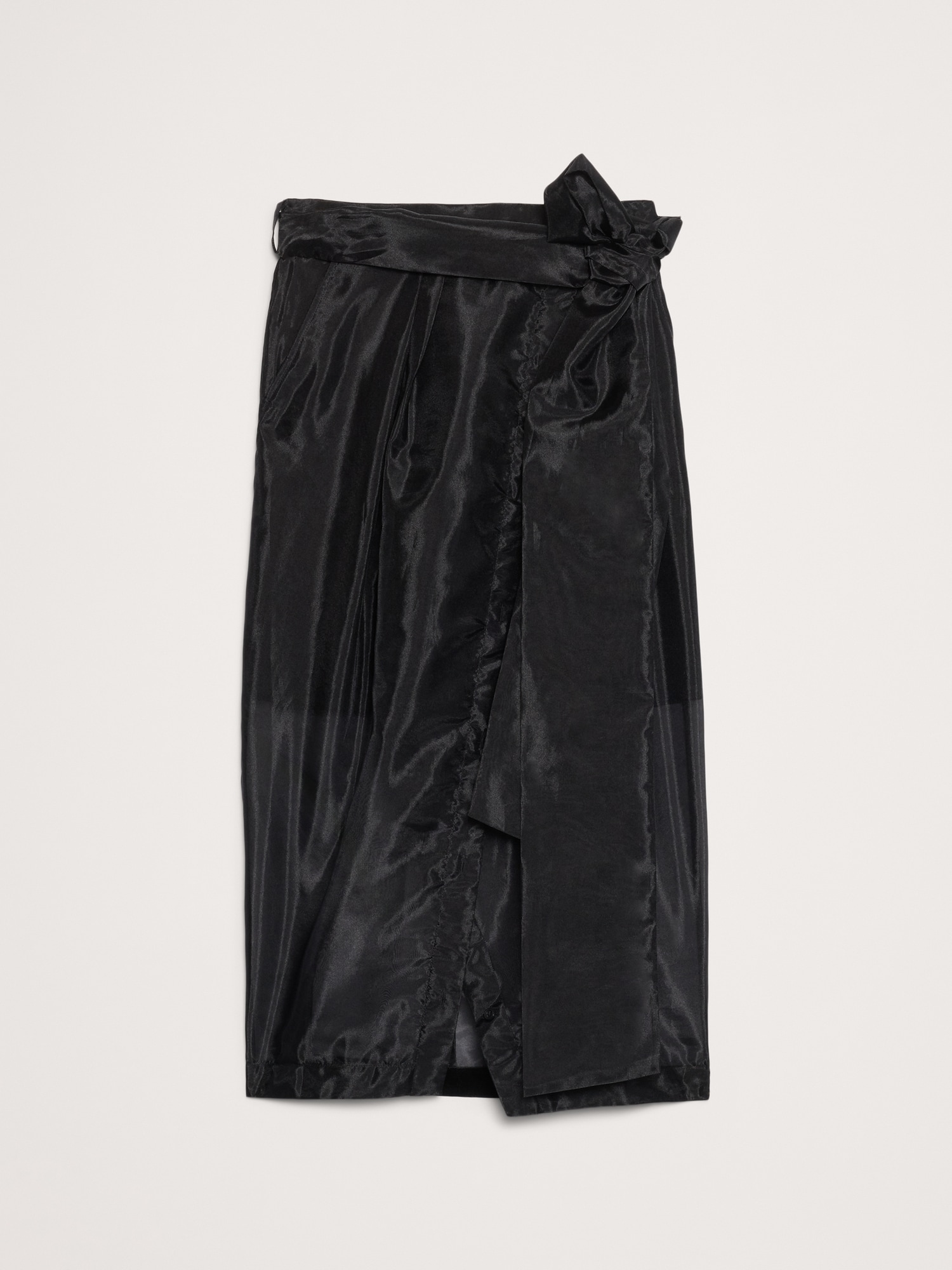 Image number 4 showing, Organza Midi Wrap Skirt