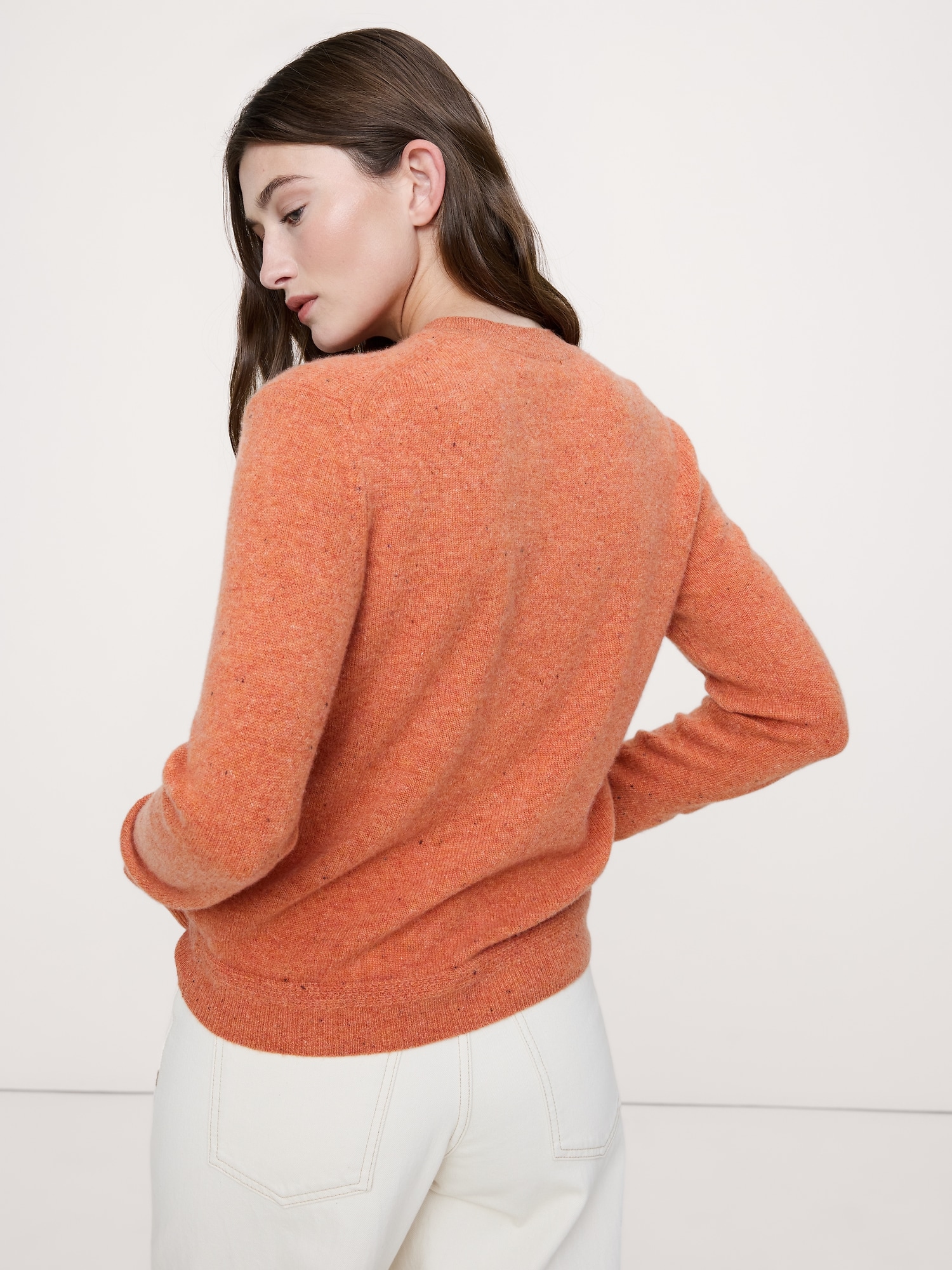 Image number 3 showing, Lightweight Cashmere Crew-Neck Sweater