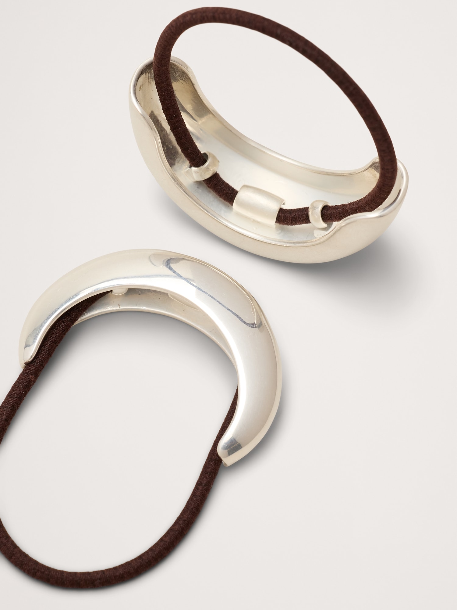Image number 2 showing, Metal Accent Hair Tie 2-Pack
