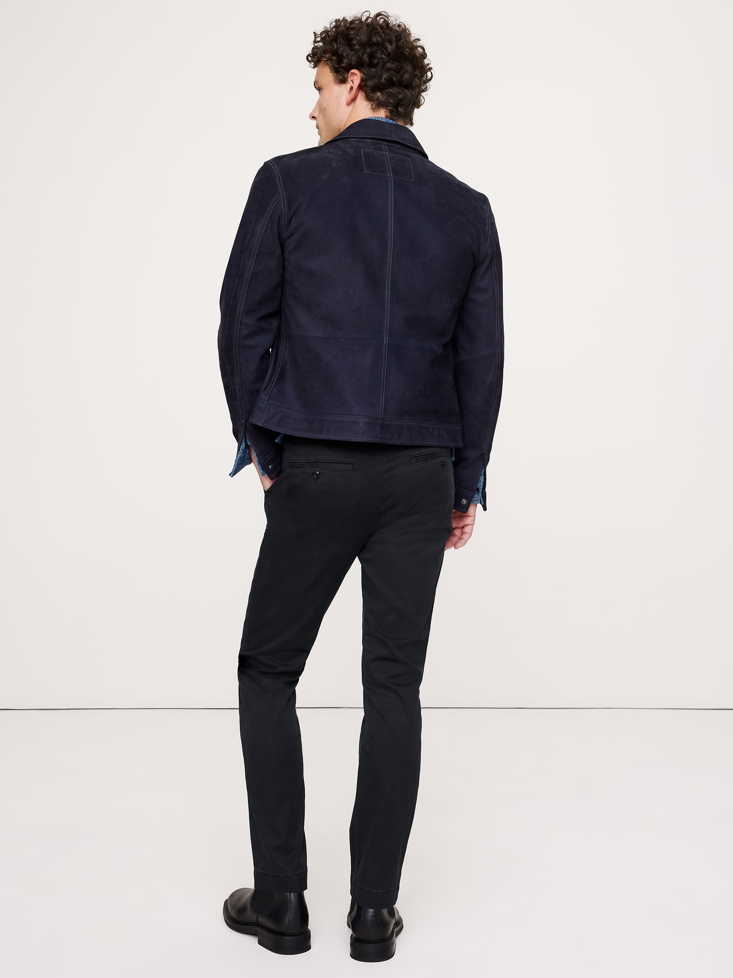 L'image numéro 8 présente Chino étroit rodé