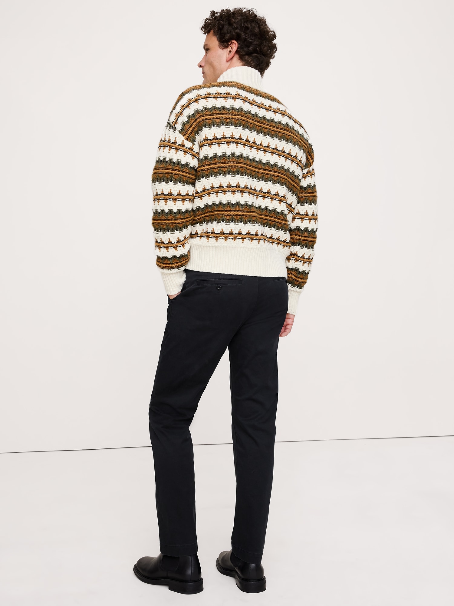 Straight Lived-In Chino