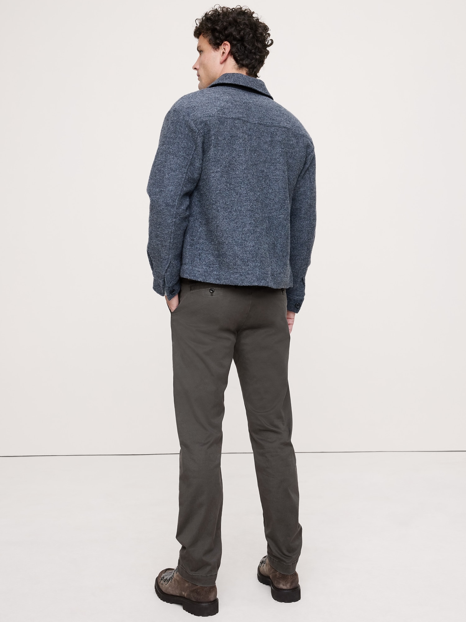 L'image numéro 3 présente Chino droit rodé