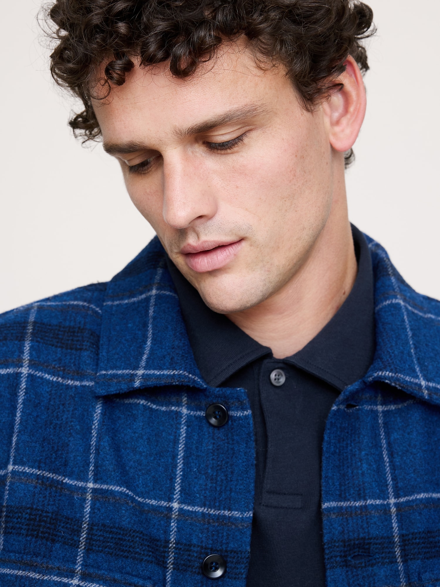 L'image numéro 3 présente Polo à manches longues en jersey de coton