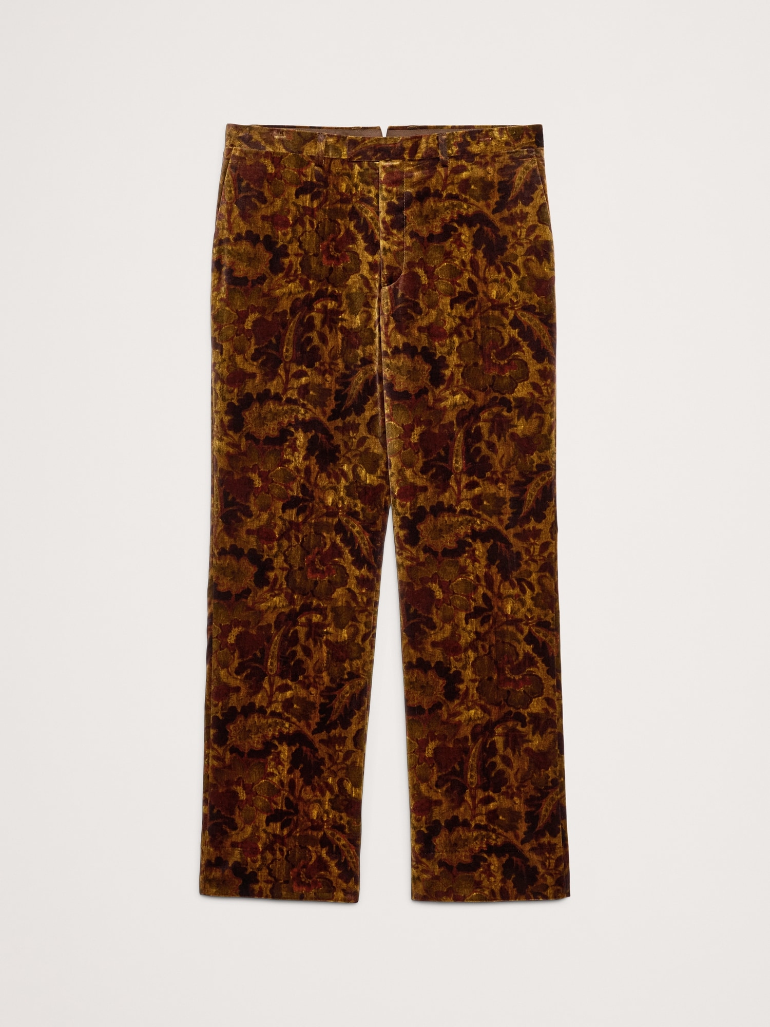Image number 8 showing, Straight Velvet Pant