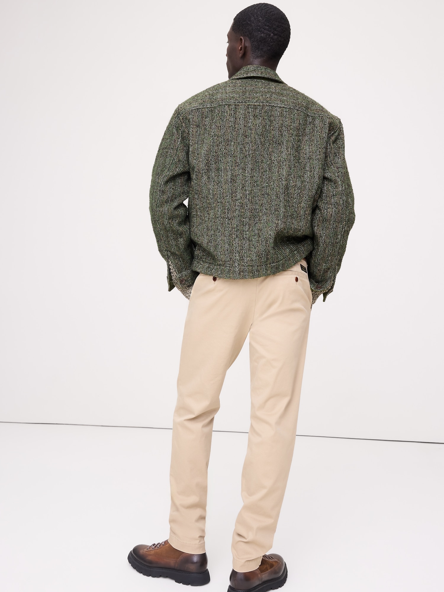 L'image numéro 3 présente Chino étroit rodé