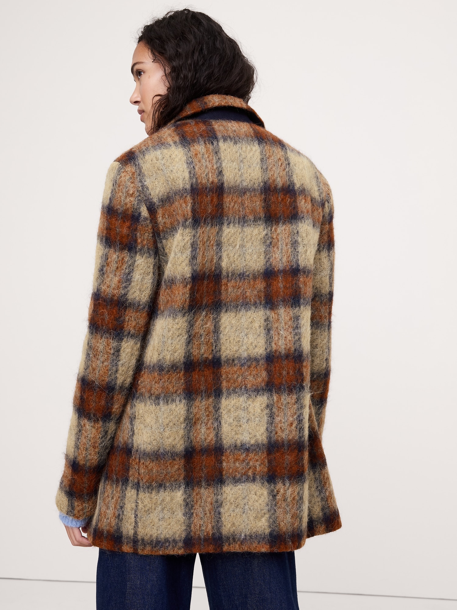 Italian Plaid Blazer