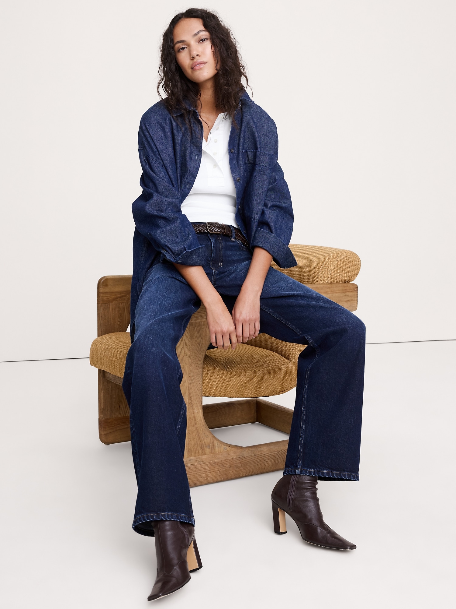 Image number 3 showing, Ribbed Henley T-Shirt