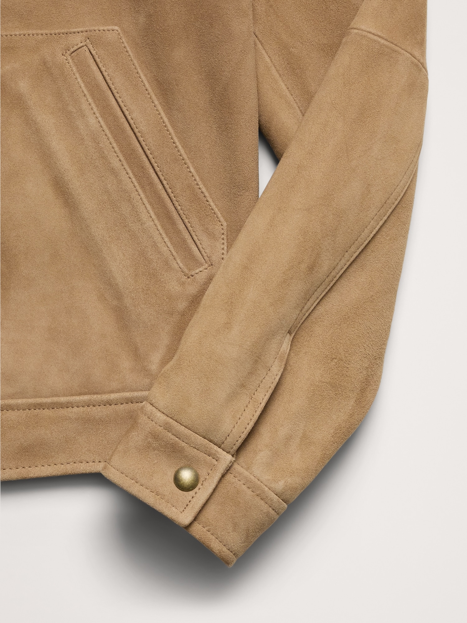 L'image numéro 7 présente Veste de camionneur en suède