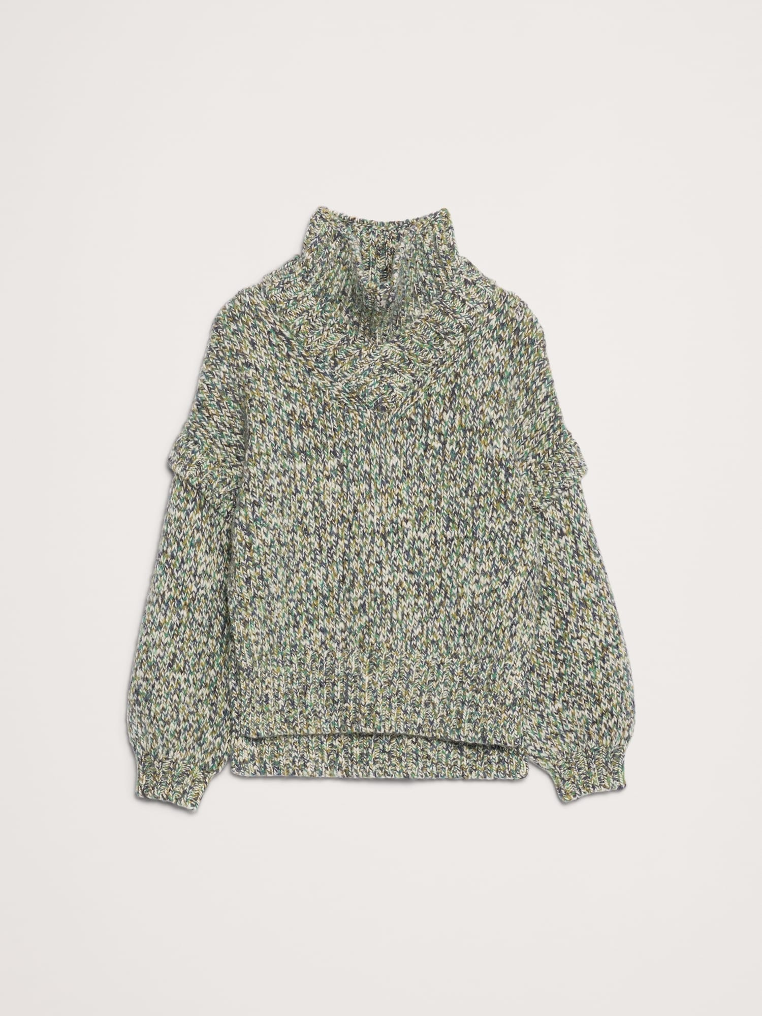 Wool-Alpaca Blend Sweater Tunic