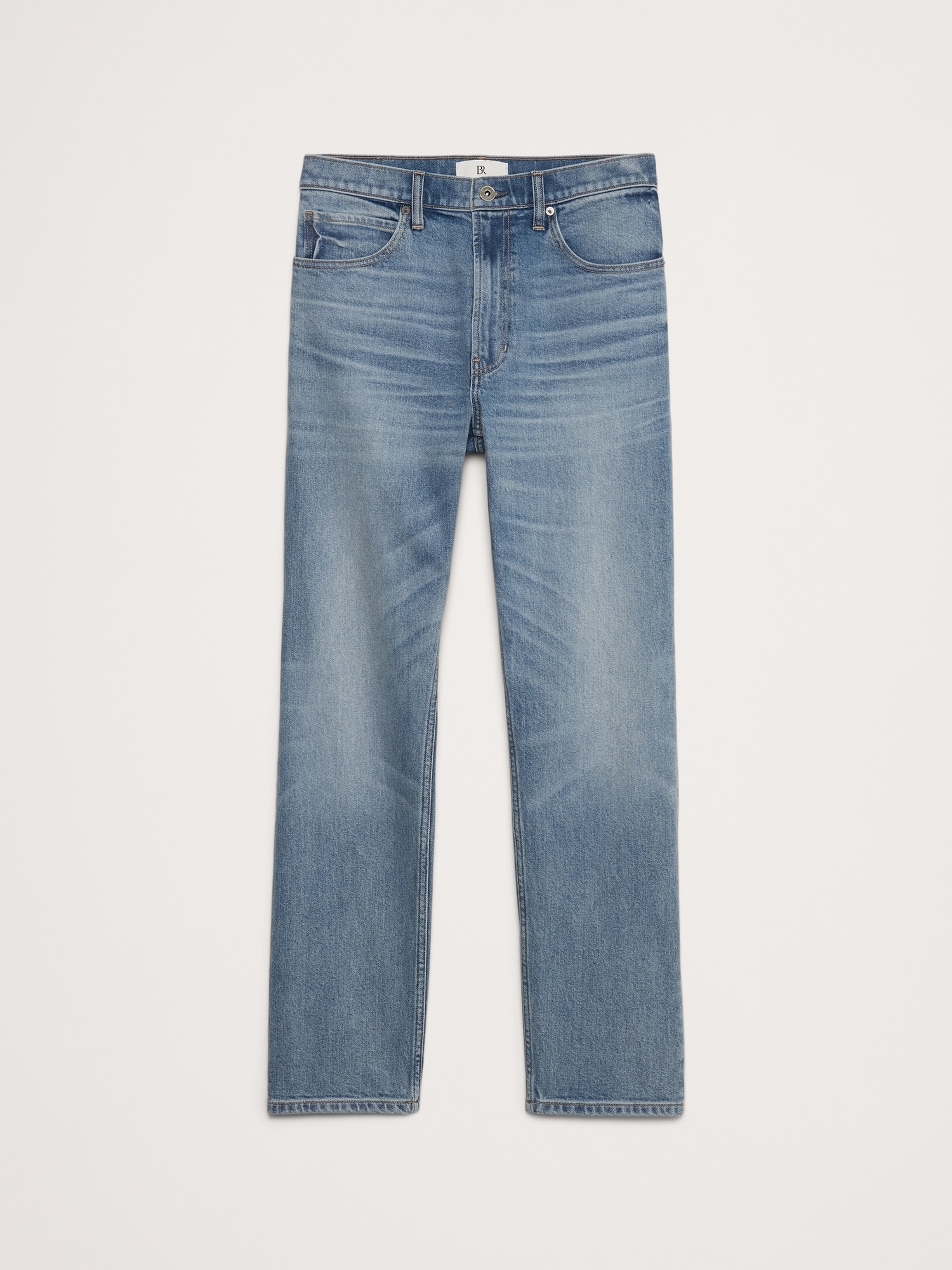 Straight Authentic Jean - Light Wash
