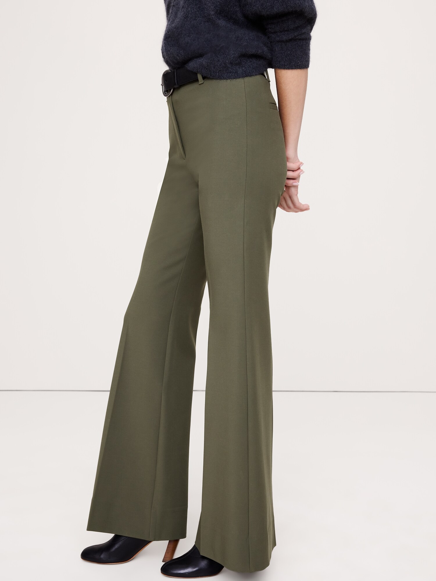 Image number 4 showing, High-Rise Modern Flare City Stretch Pant