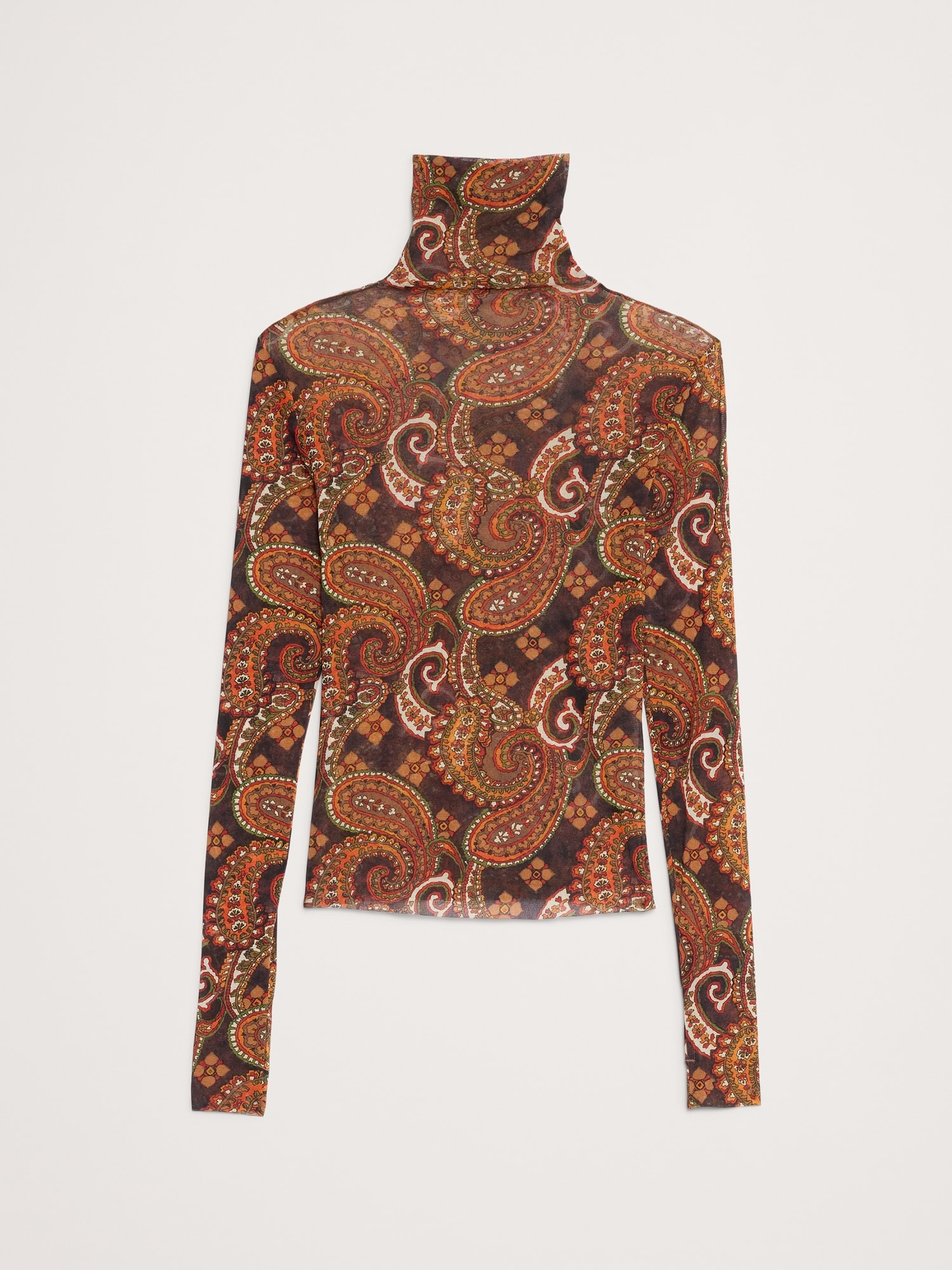 Image number 4 showing, Mesh Turtleneck Top