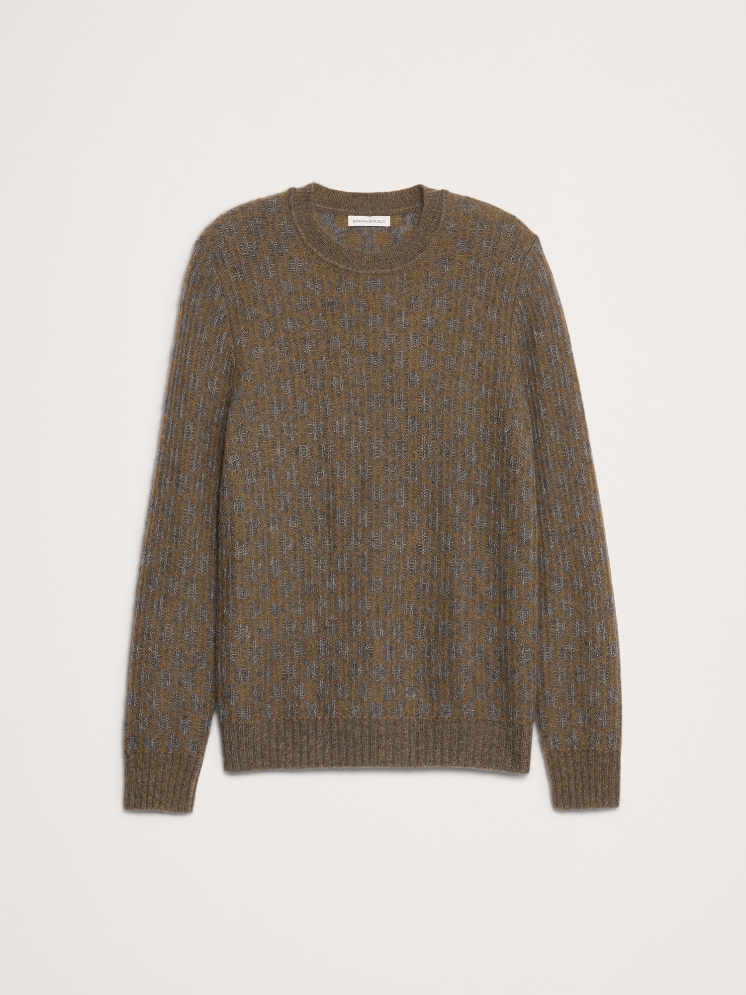 Image number 4 showing, Cashmere-Silk Crew-Neck Sweater