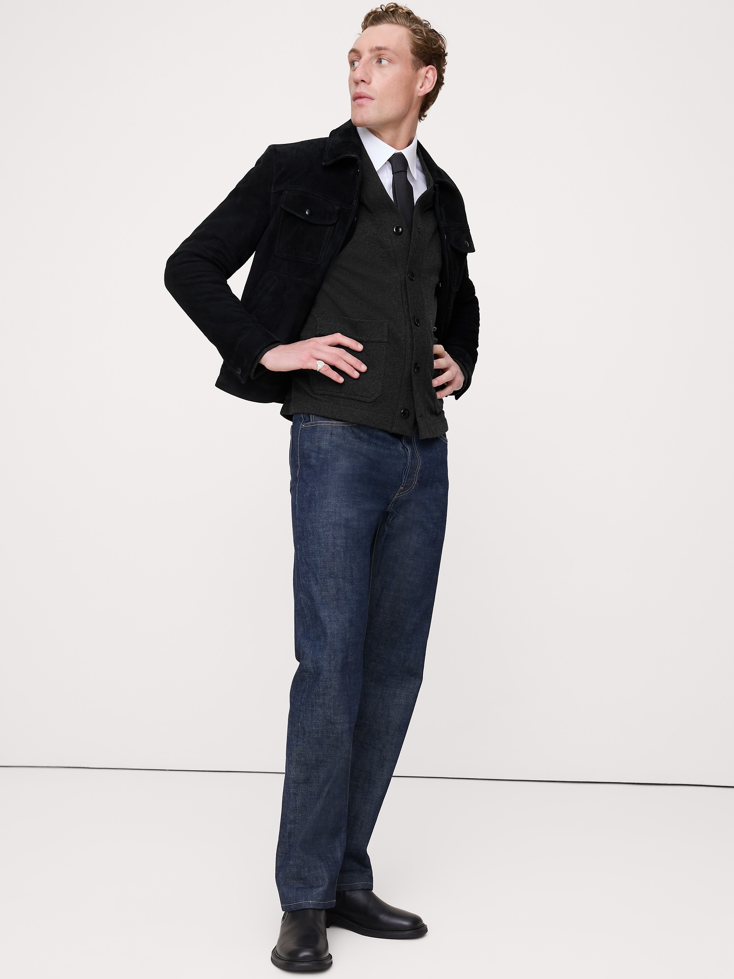 L'image numéro 3 présente Cardigan en molleton brossé