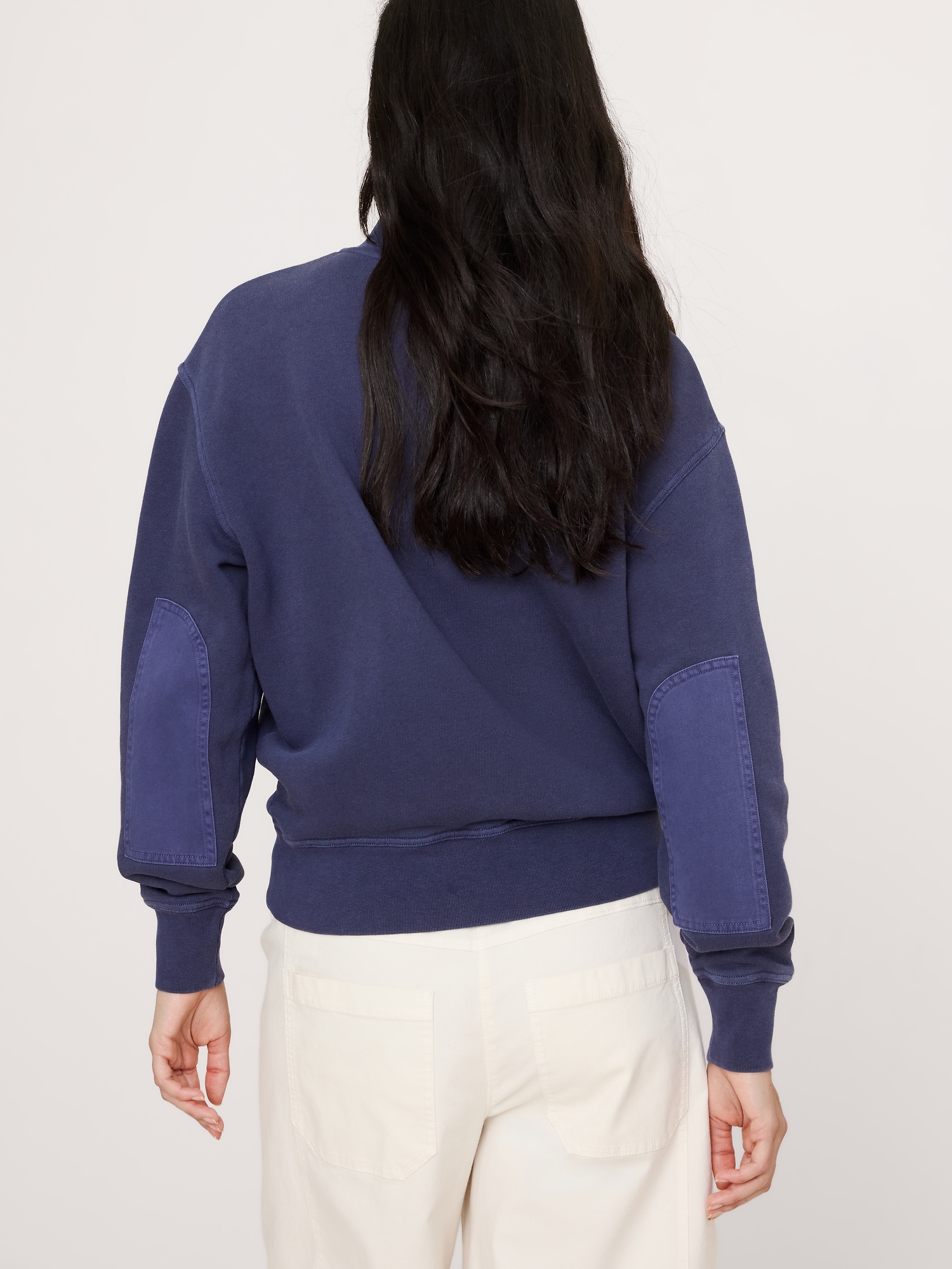 Image number 2 showing, French Terry Henley Sweatshirt