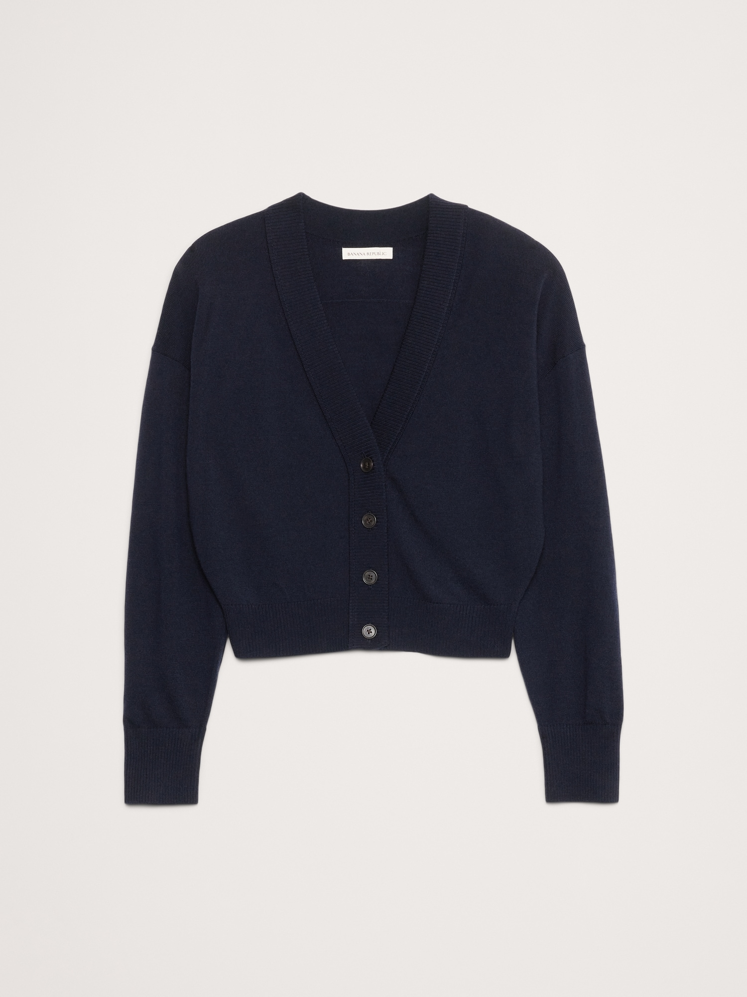 L'image numéro 4 présente Cardigan en laine mérinos