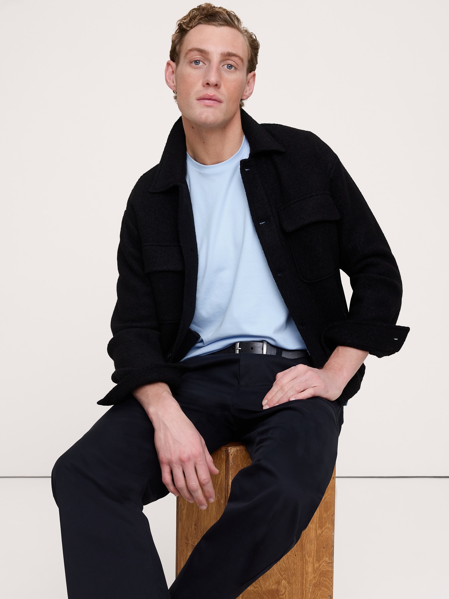 L'image numéro 3 présente T-shirt au toucher luxueux