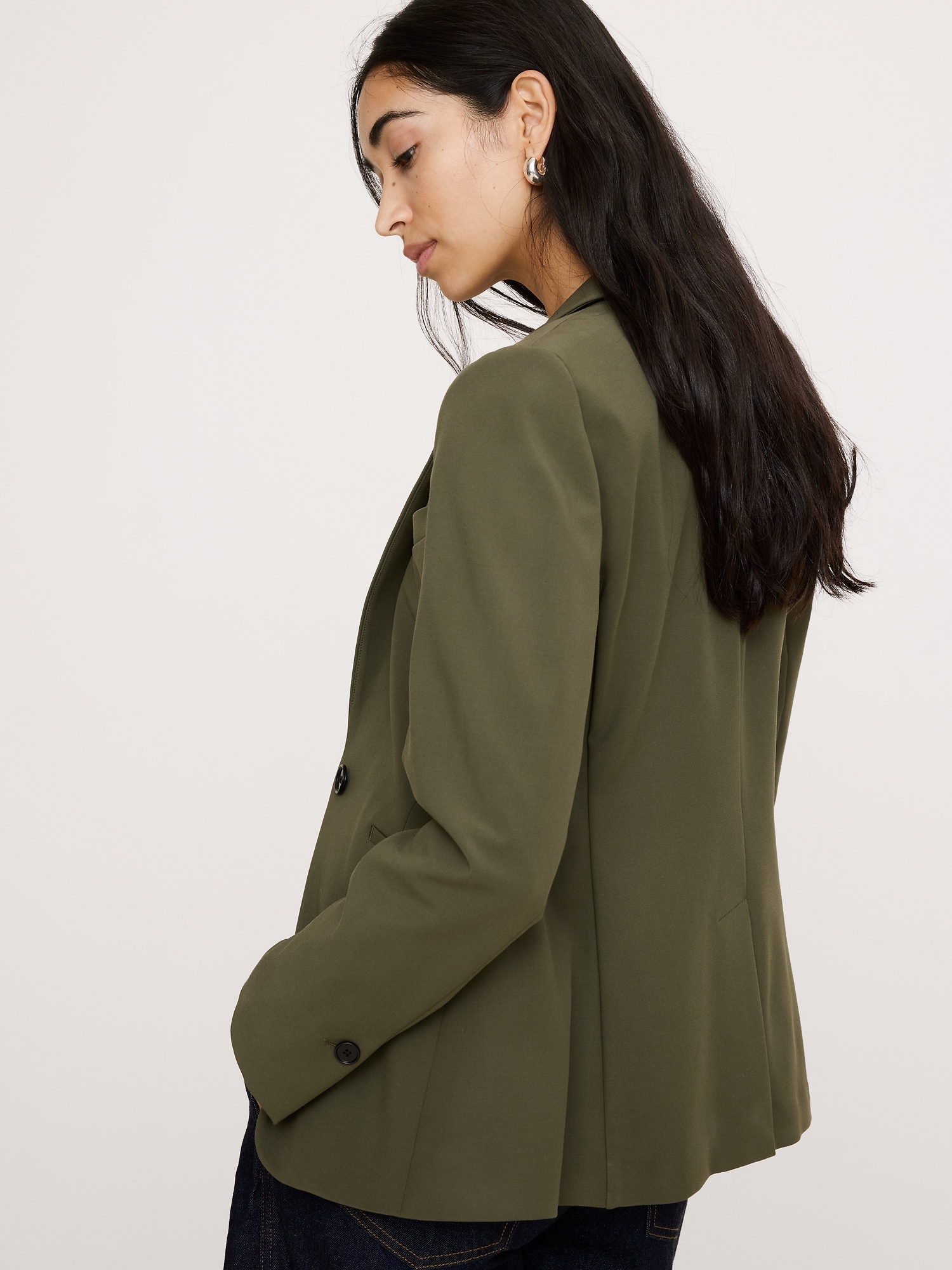 Image number 3 showing, Slim City Stretch Blazer