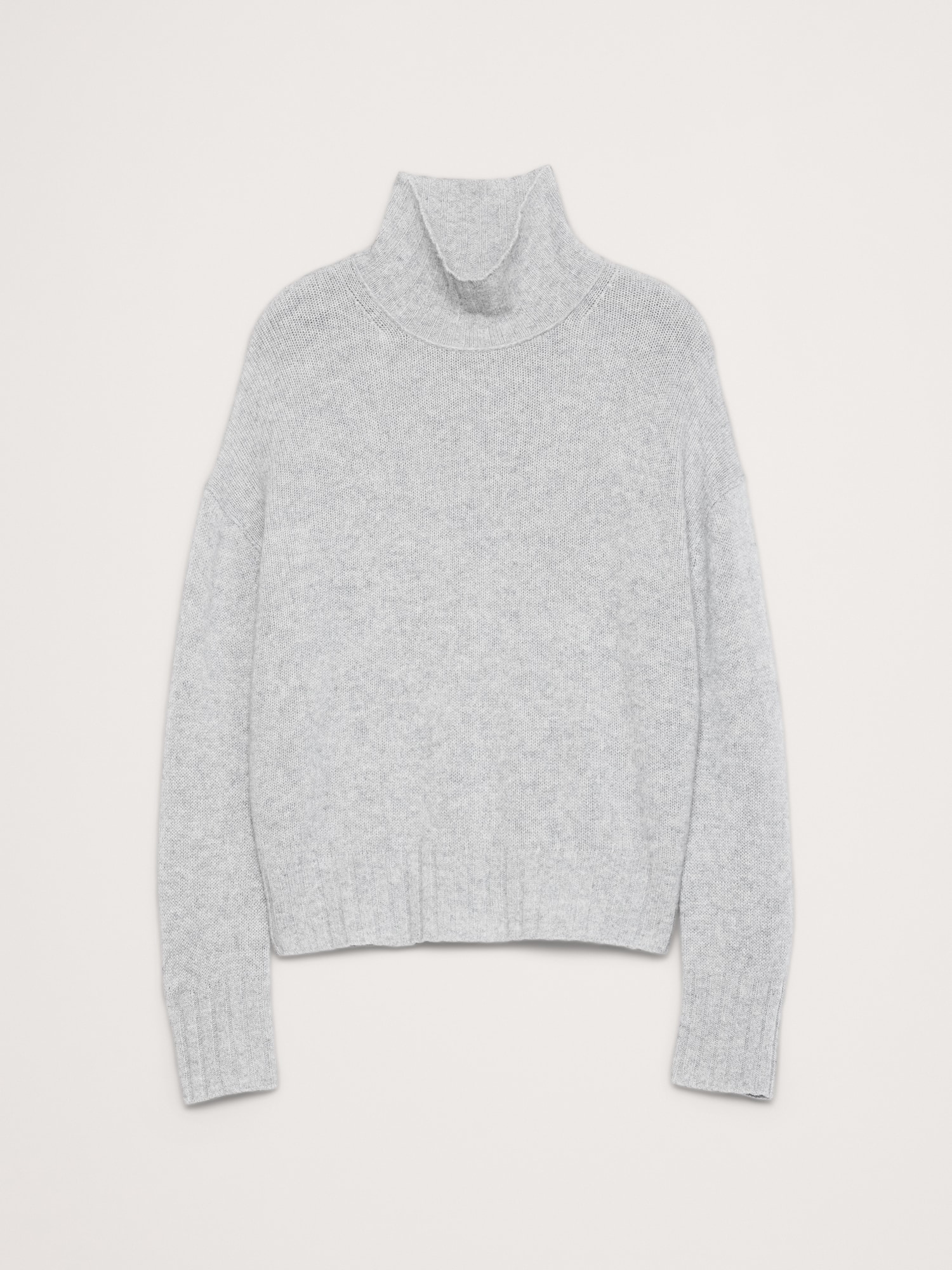 Image number 5 showing, Relaxed Cashmere Turtleneck Sweater
