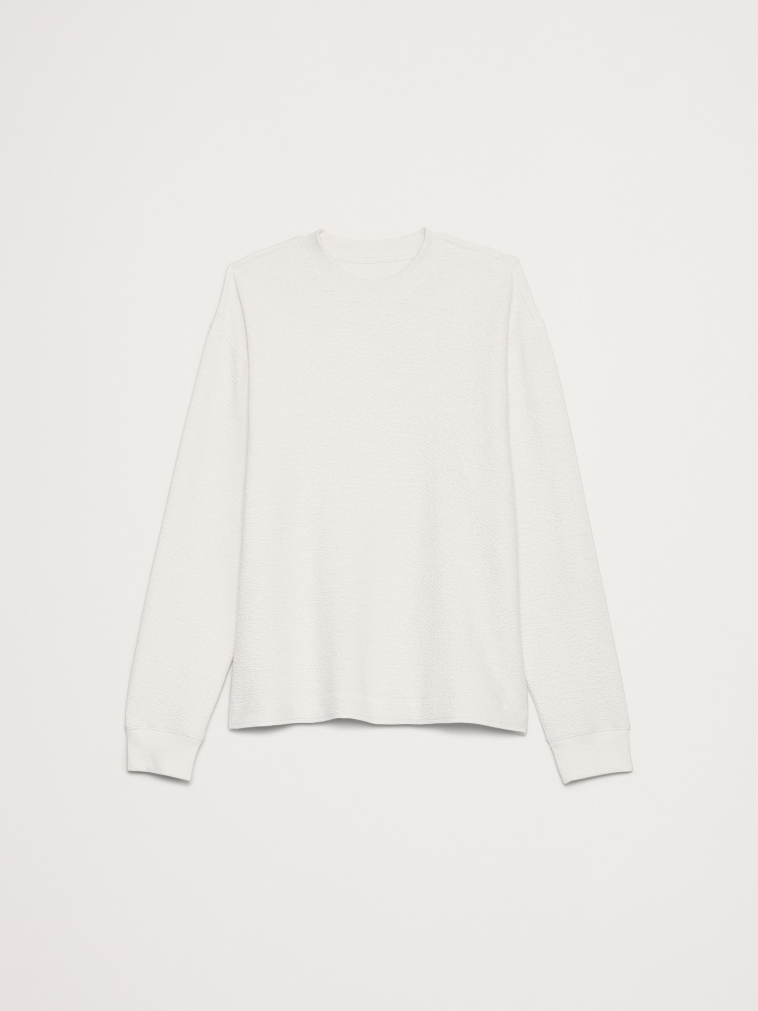 L'image numéro 4 présente T-shirt décontracté ras du cou en jersey