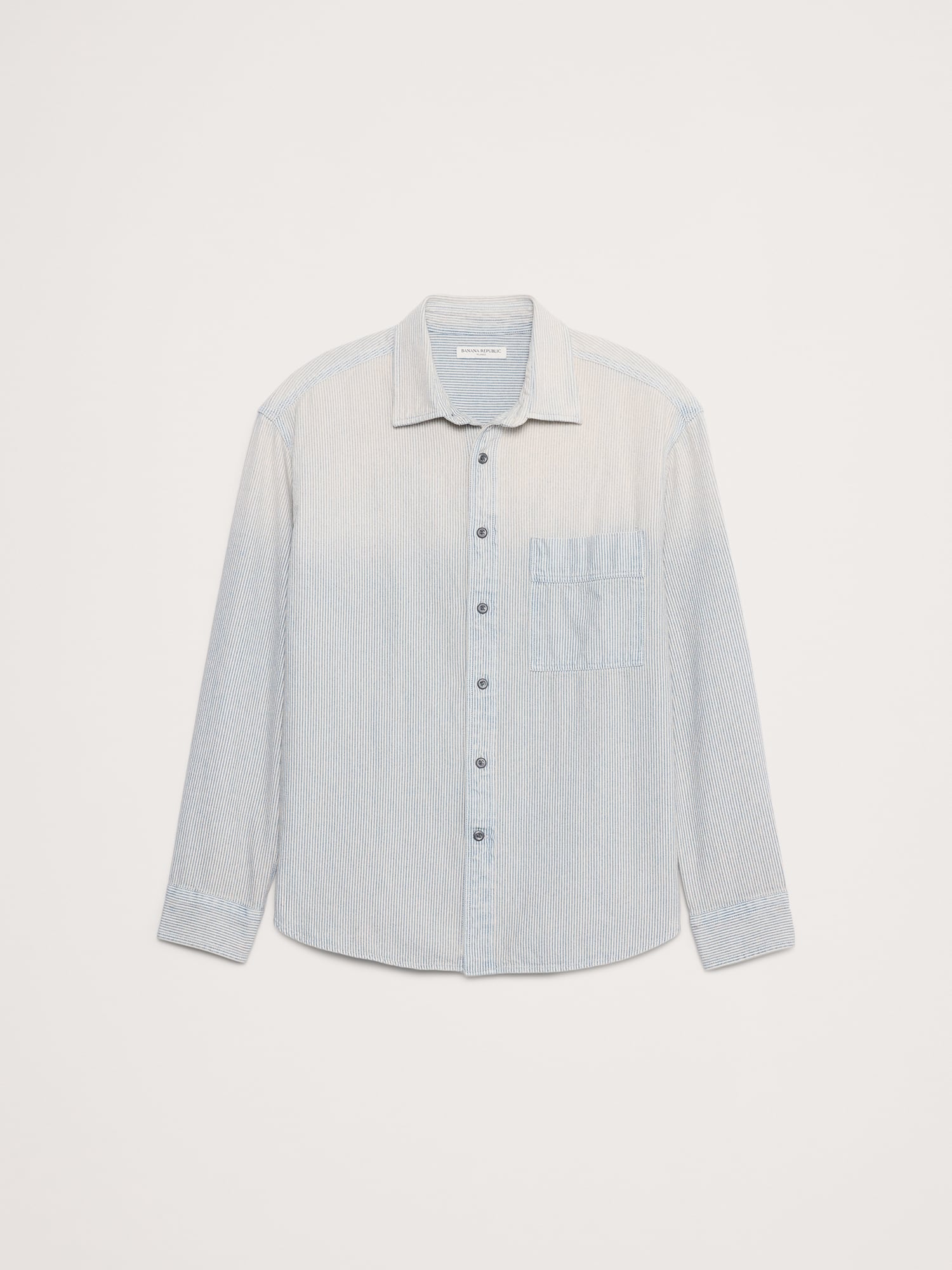 Image number 5 showing, Relaxed-Fit Washed Denim Shirt