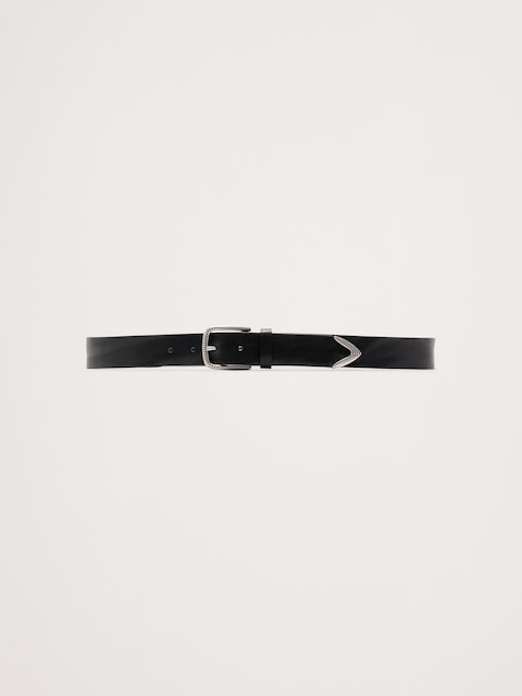 CEINTURE WESTERN EN CUIR