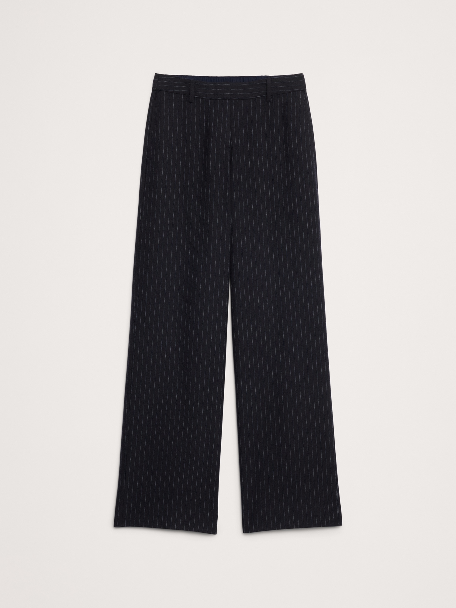 Image number 4 showing, The Everyday Wide-Leg Flannel Pant
