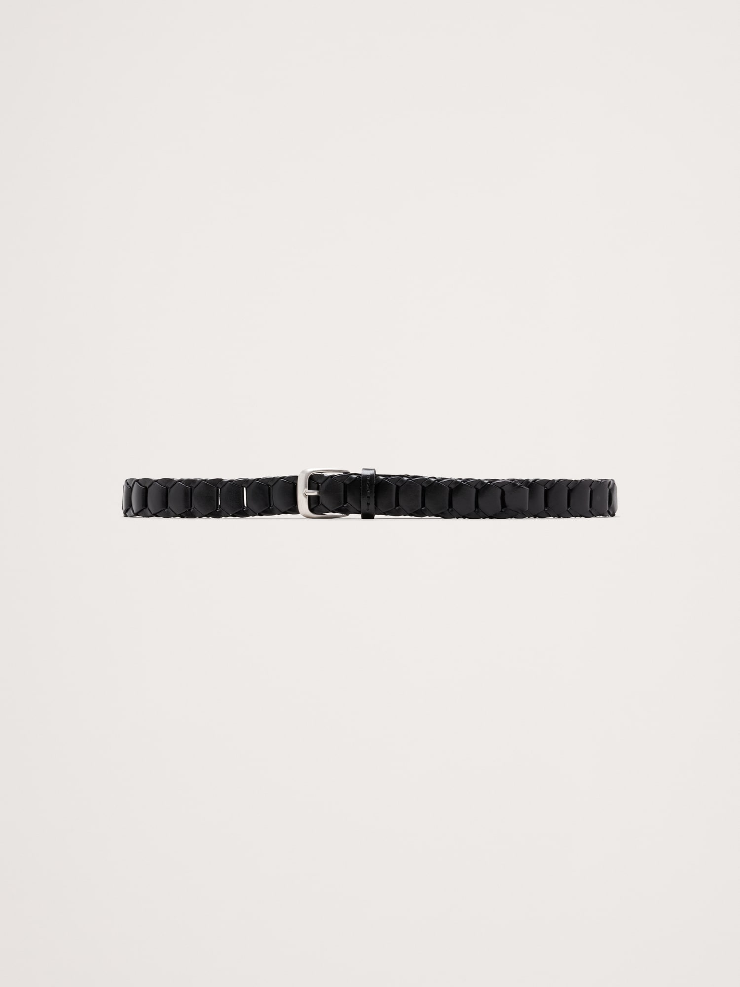 Woven Leather Belt