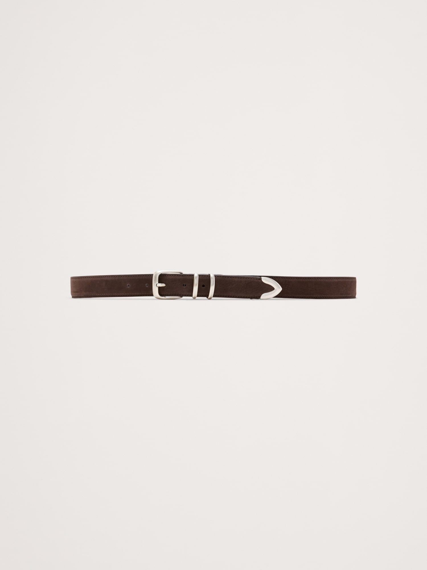 Nubuck Leather Ranger Belt