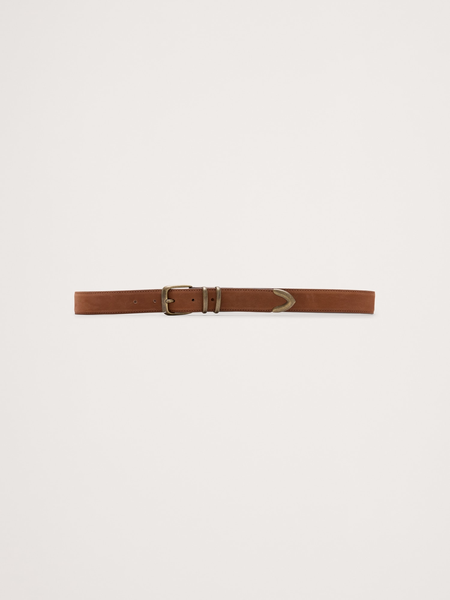 Nubuck Leather Ranger Belt