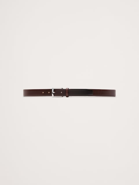 CEINTURE HABILLÉE EN CUIR CLASSIQUE