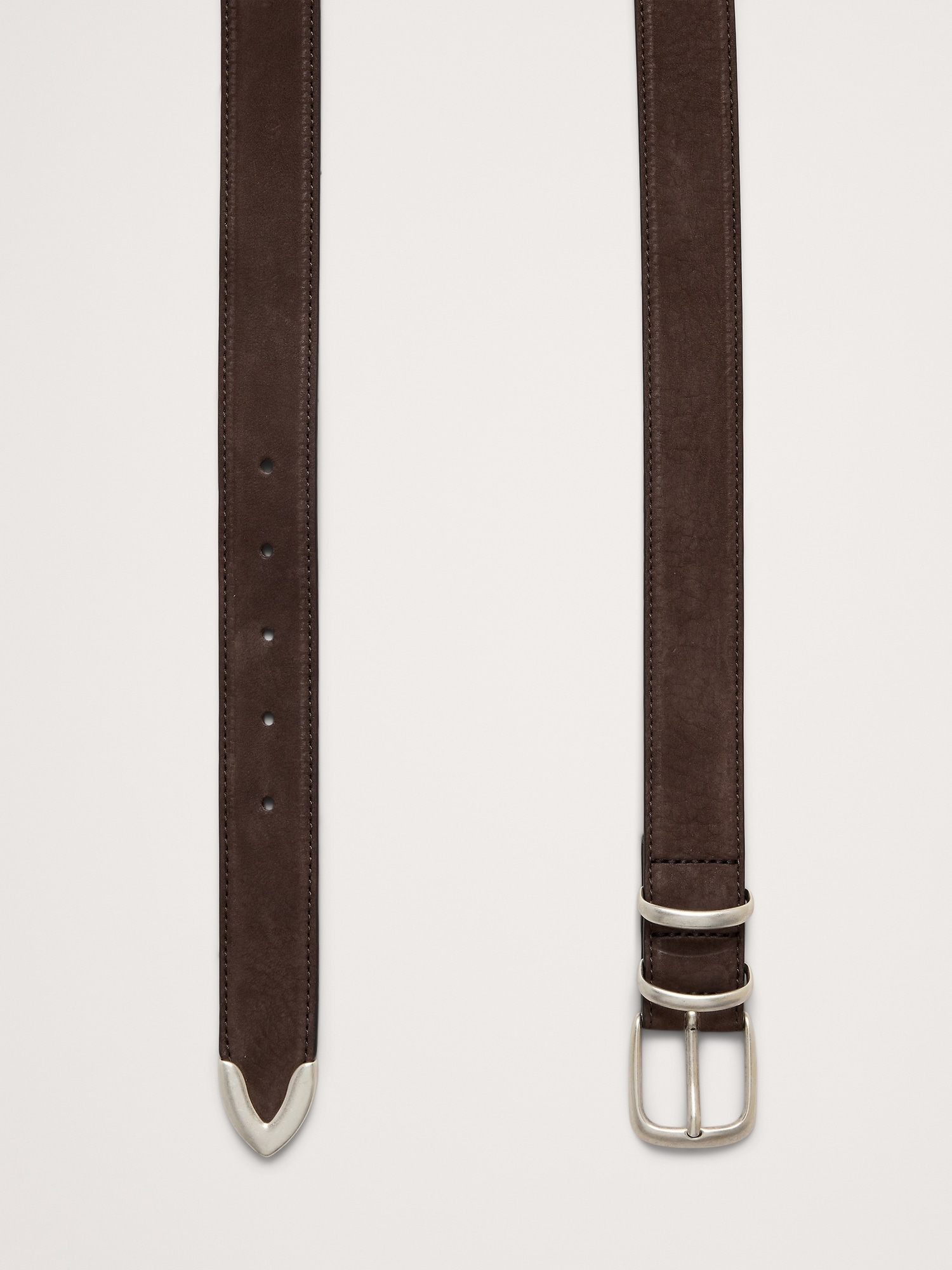 Image number 2 showing, Nubuck Leather Ranger Belt
