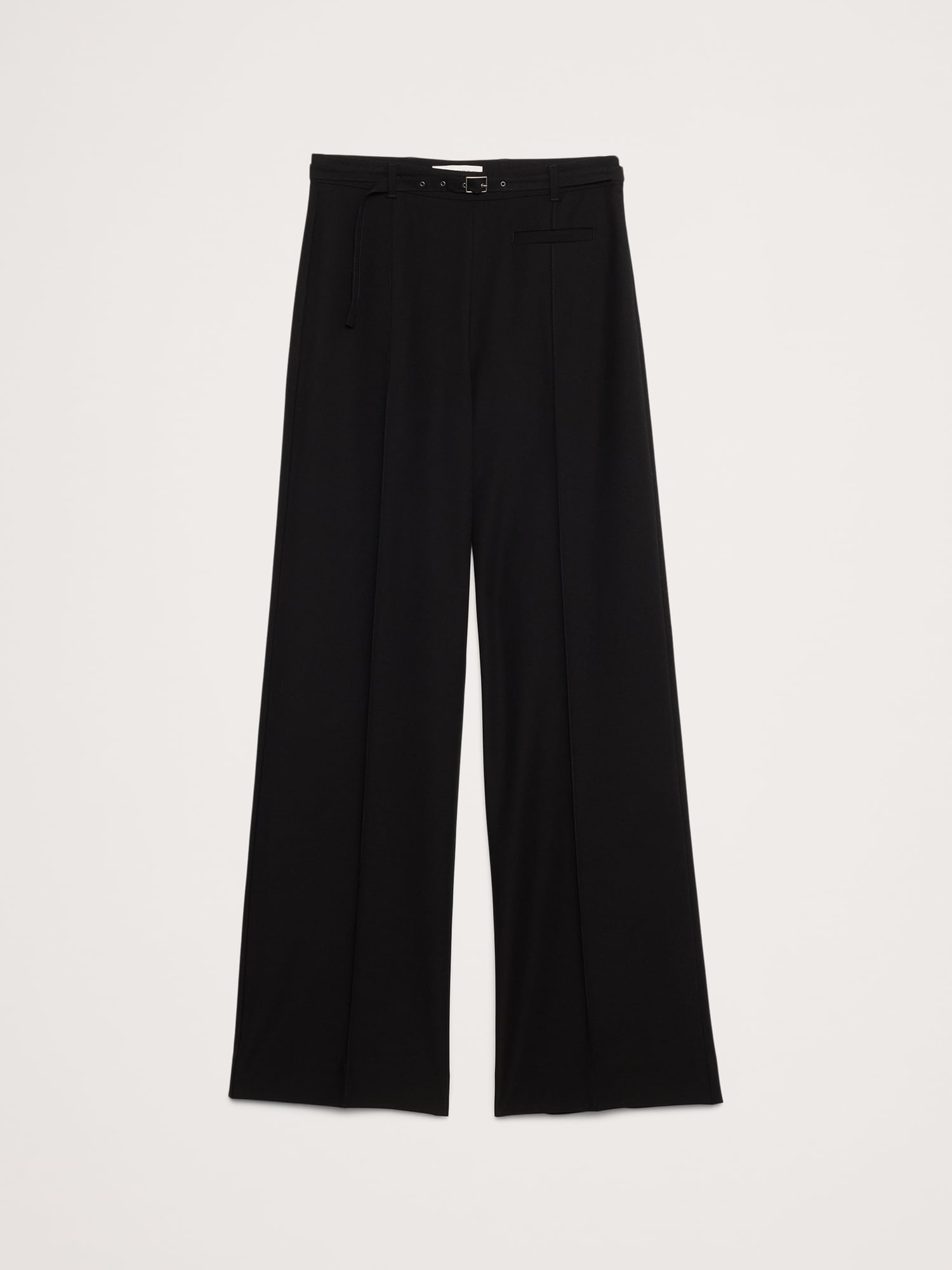 Image number 5 showing, Mid-Rise Wide-Leg City Stretch Pant